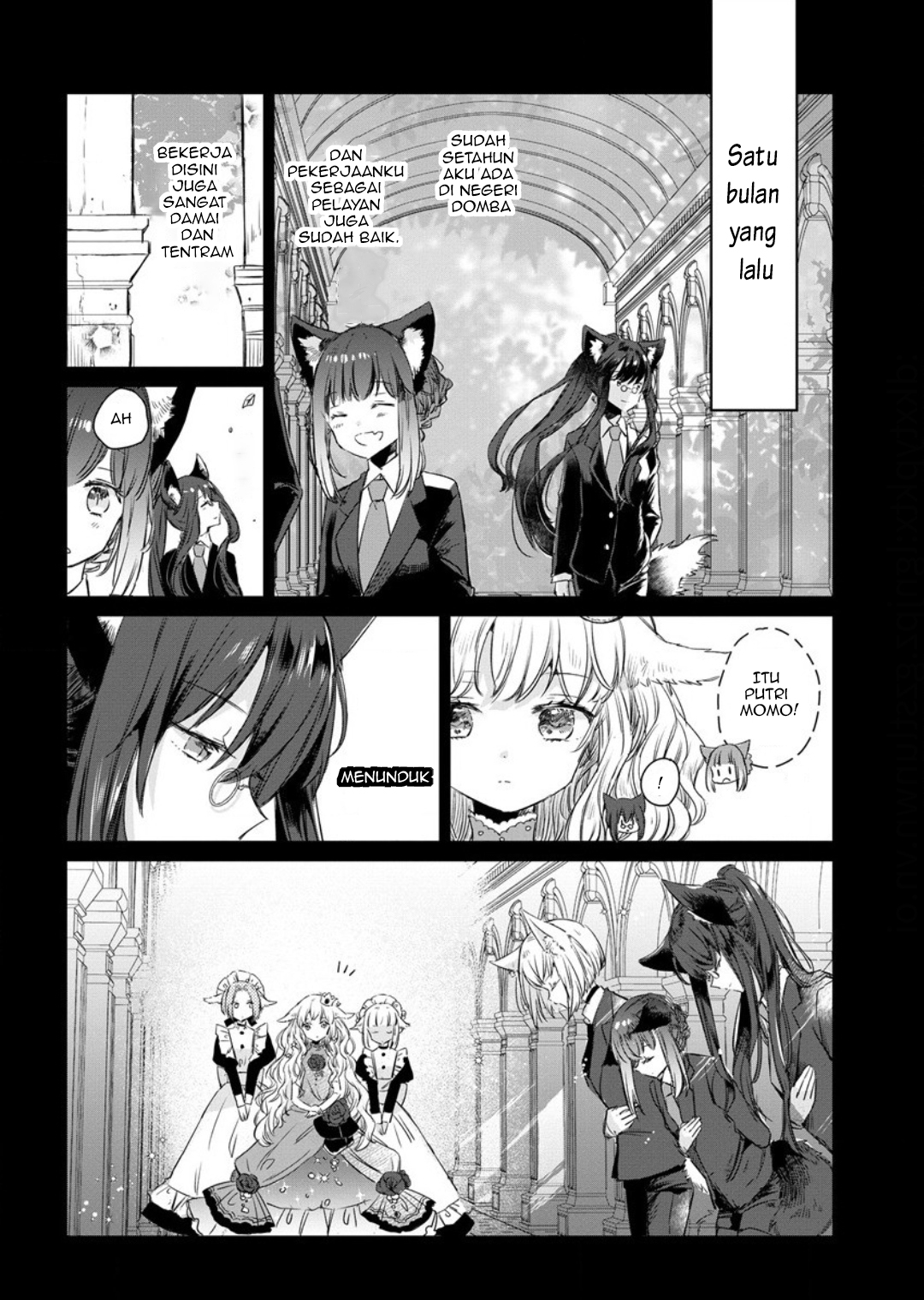 Ookami no Kawa wo Kabutta Hitsujihime Aku Ingin Hubungan Lebih Dari Sekedar Majikan dan Pelayan 第4页