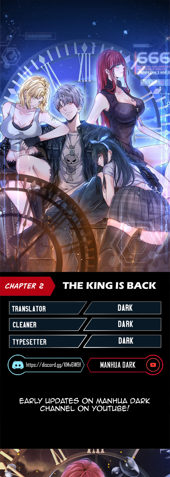 The King Is Back A girl fell from the sky 第1页