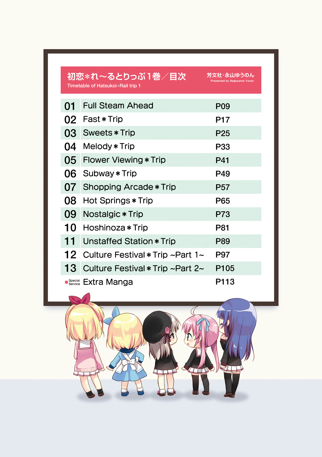 Hatsukoi＊Rail Trip 第8页