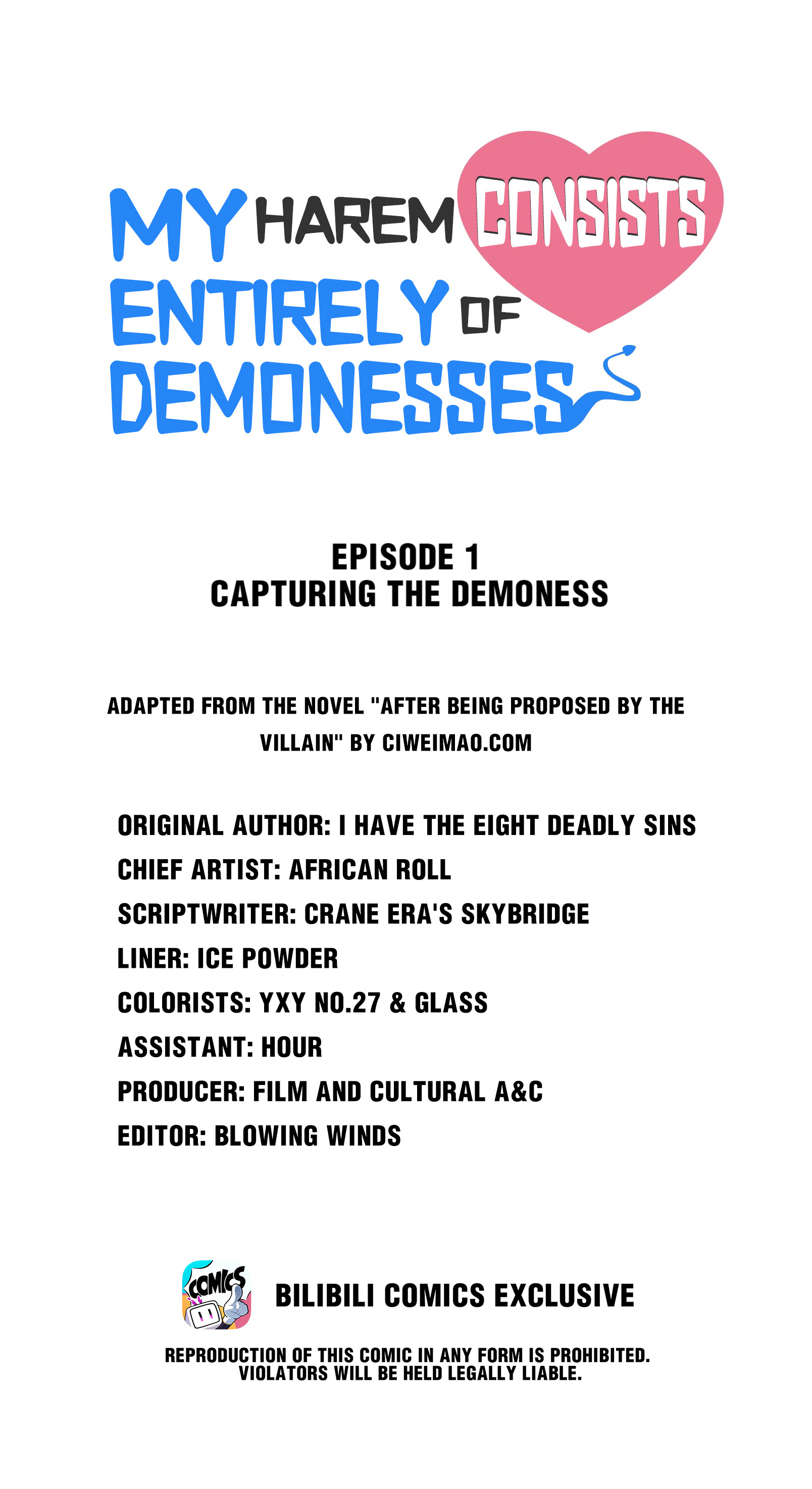 My Harem Consists Entirely of Female Demon Villains 第1页