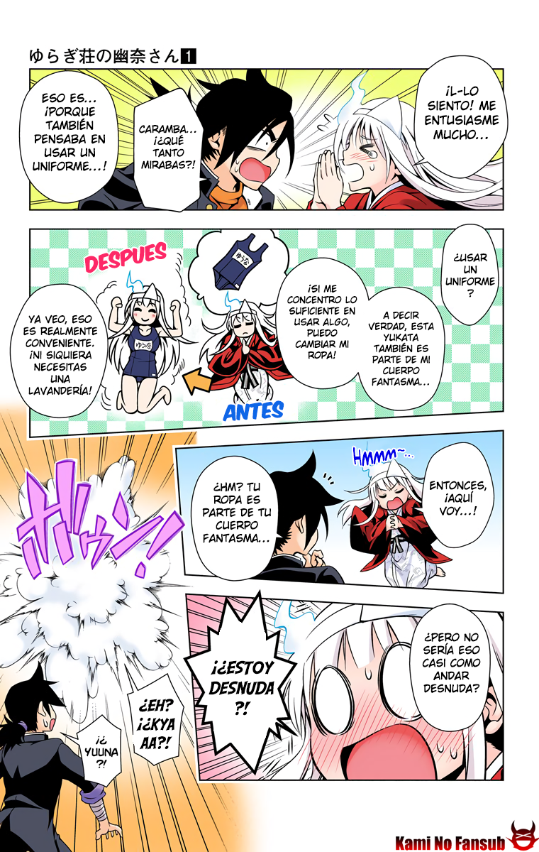 Yuragi-sou no Yuuna-san (Official Colored) Yuuna va a la escuela 第10页