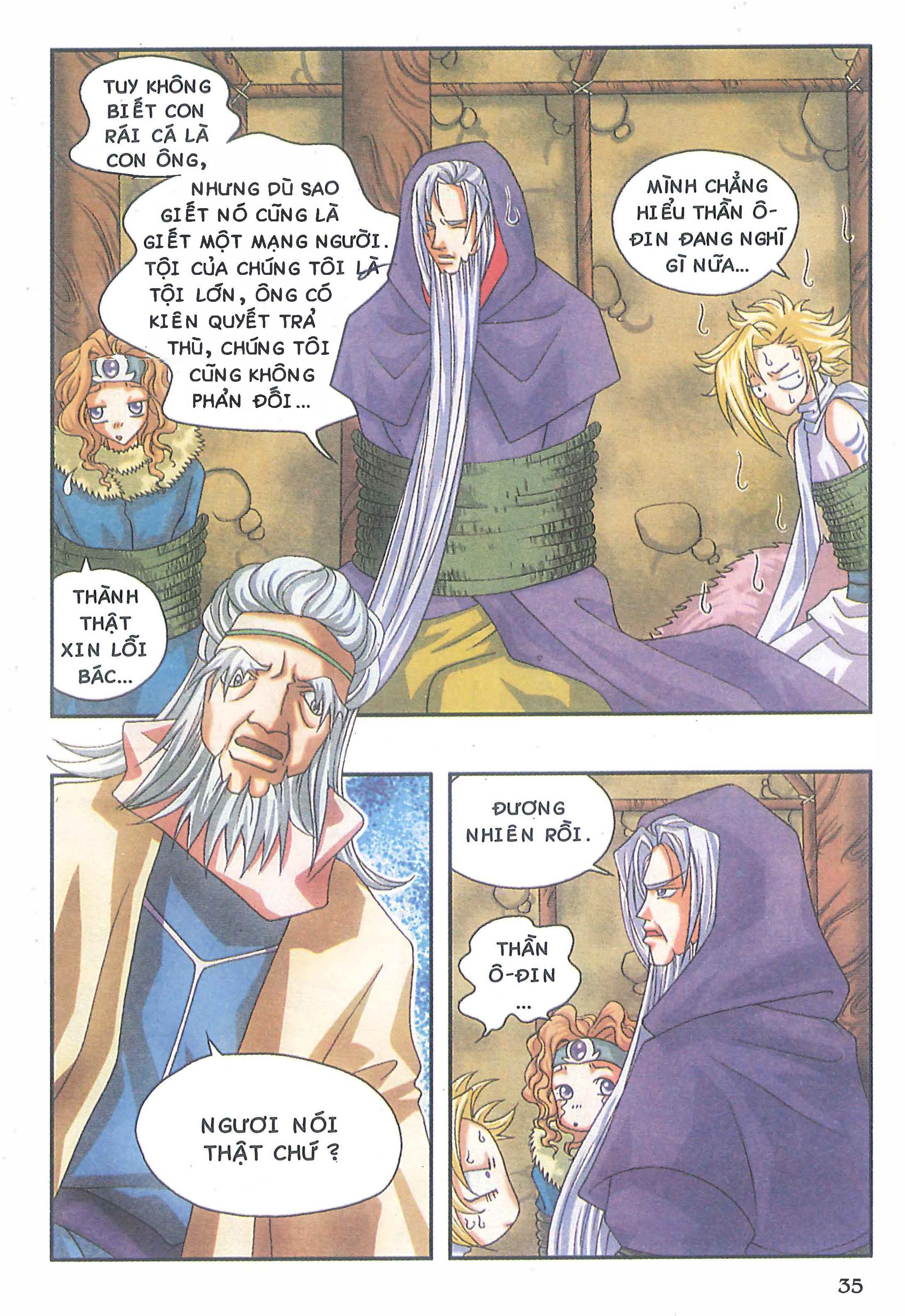 Norse Mythology in Comics Kim Đồng Booklet 25 第37页