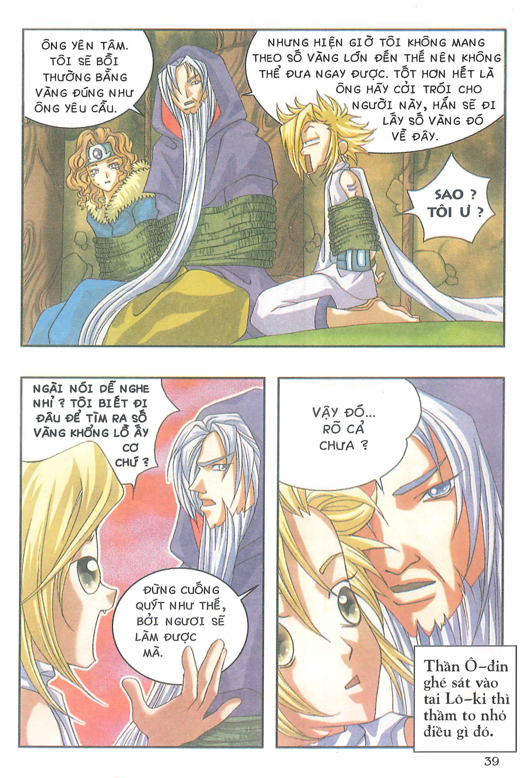Norse Mythology in Comics Kim Đồng Booklet 25 第41页