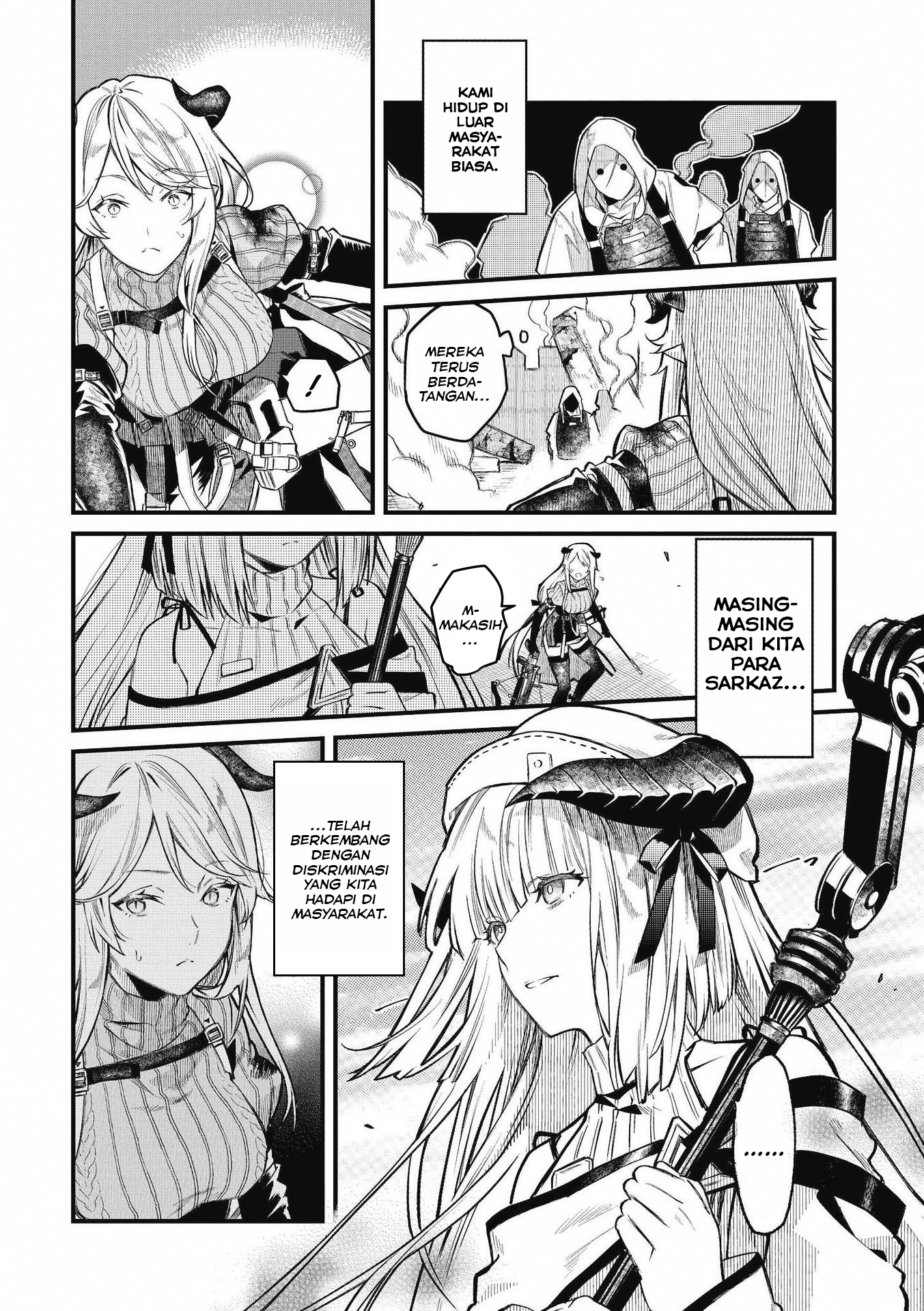 Arknights Comic Anthology Ketenangan Sejenak Para Sarkaz 第3页