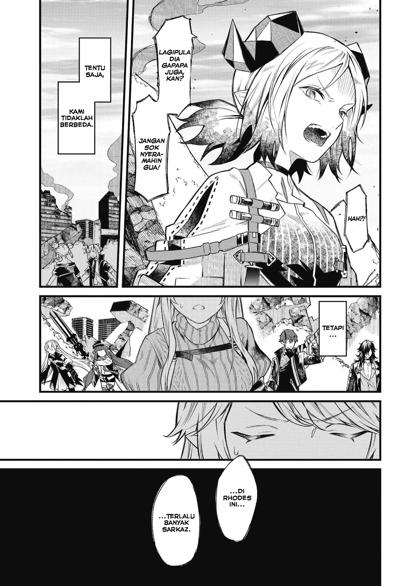 Arknights Comic Anthology Ketenangan Sejenak Para Sarkaz 第6页