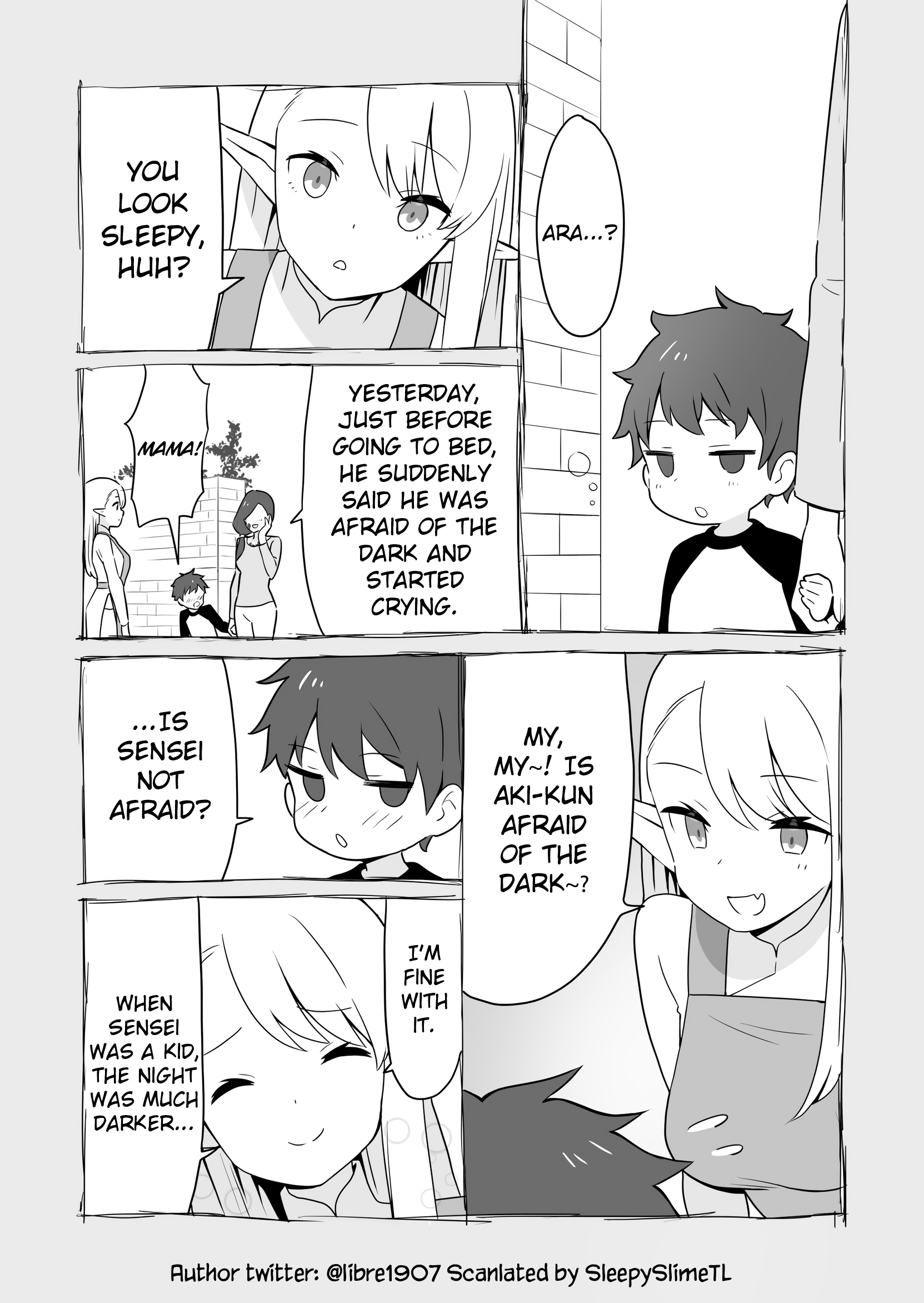 Elf ga Gendai ni Itara Nursery School Teacher ② (Unrevised version) 第1页