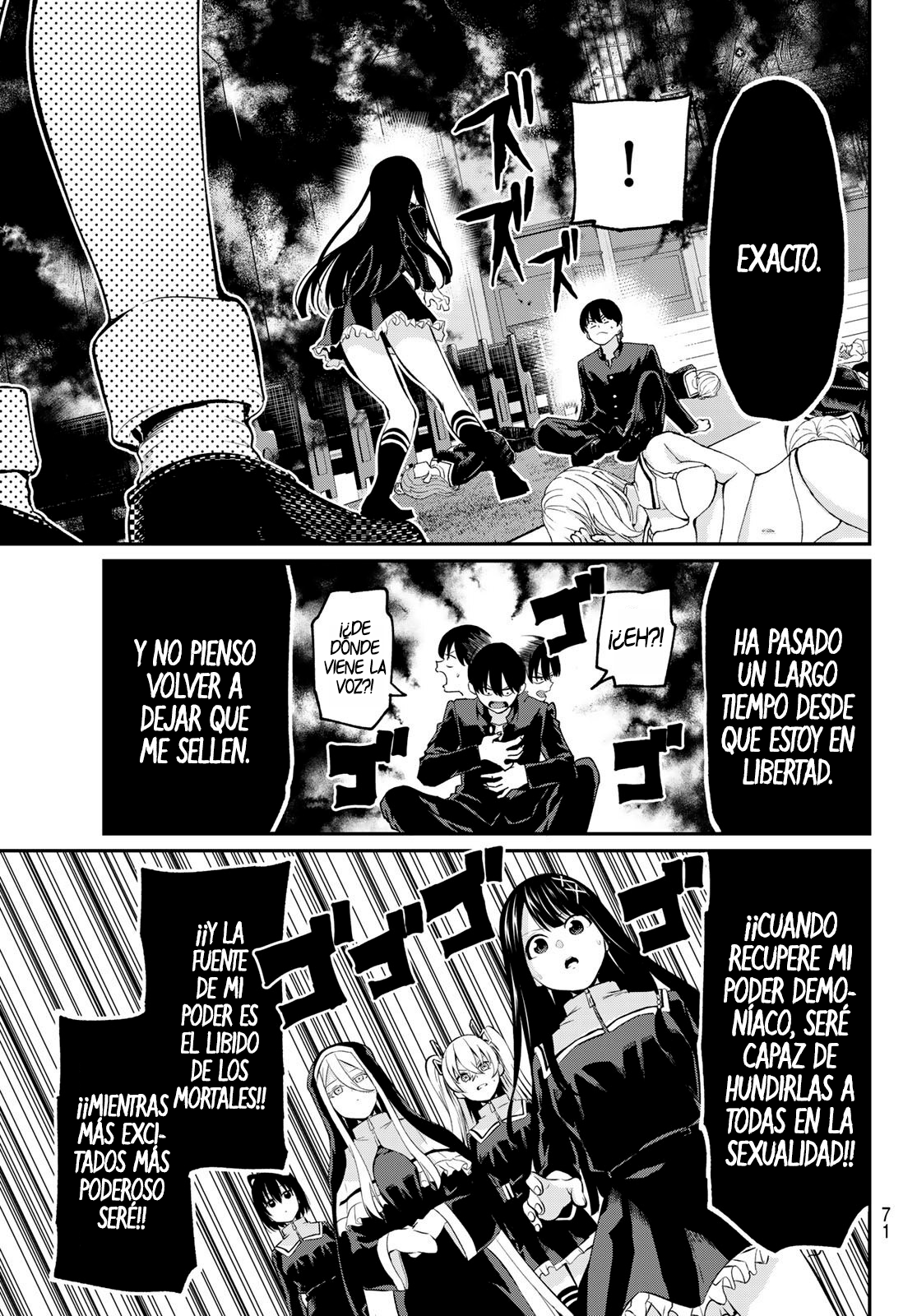 Irozuku Monochrome El incubus y la santa. 第55页