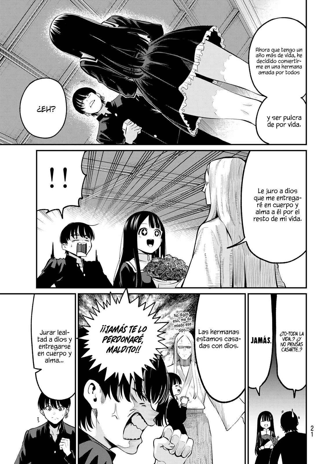 Irozuku Monochrome El incubus y la santa. 第10页