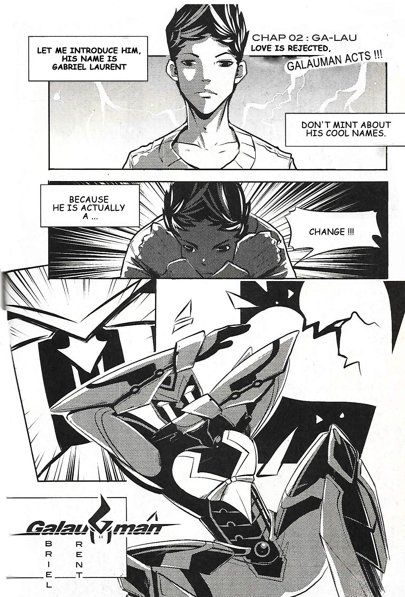 Galauman GA-LAU -Love is Rejected, Galauman Acts- 第1页