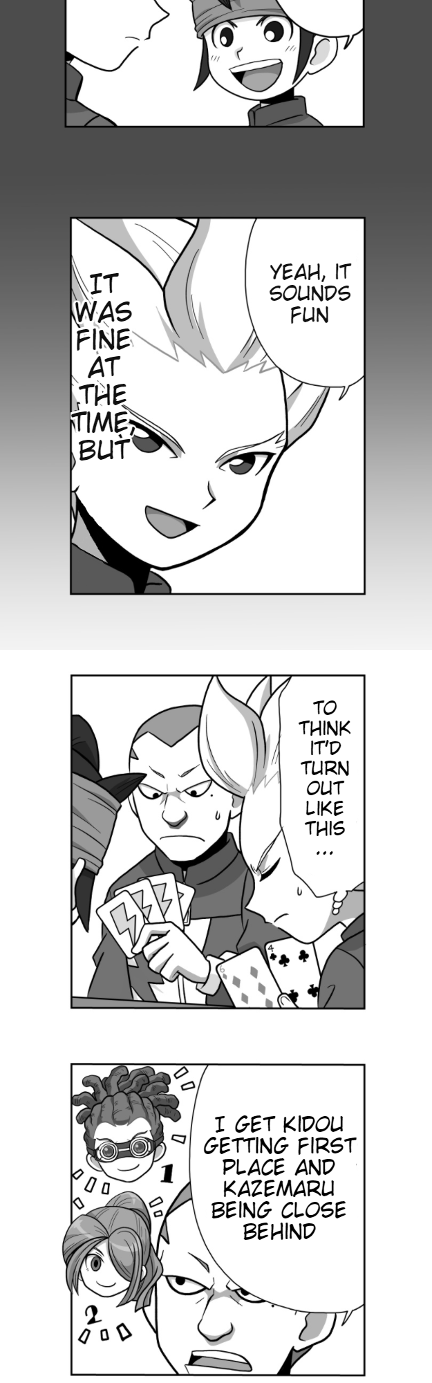 HonoSuto!: Gouenji no Hitorigoto Old Maid and Gouenji 第4页