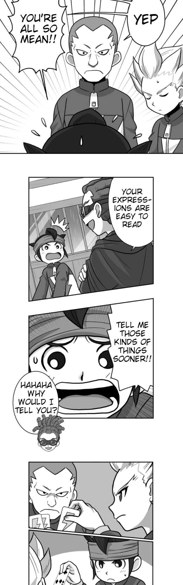 HonoSuto!: Gouenji no Hitorigoto Old Maid and Gouenji 第6页