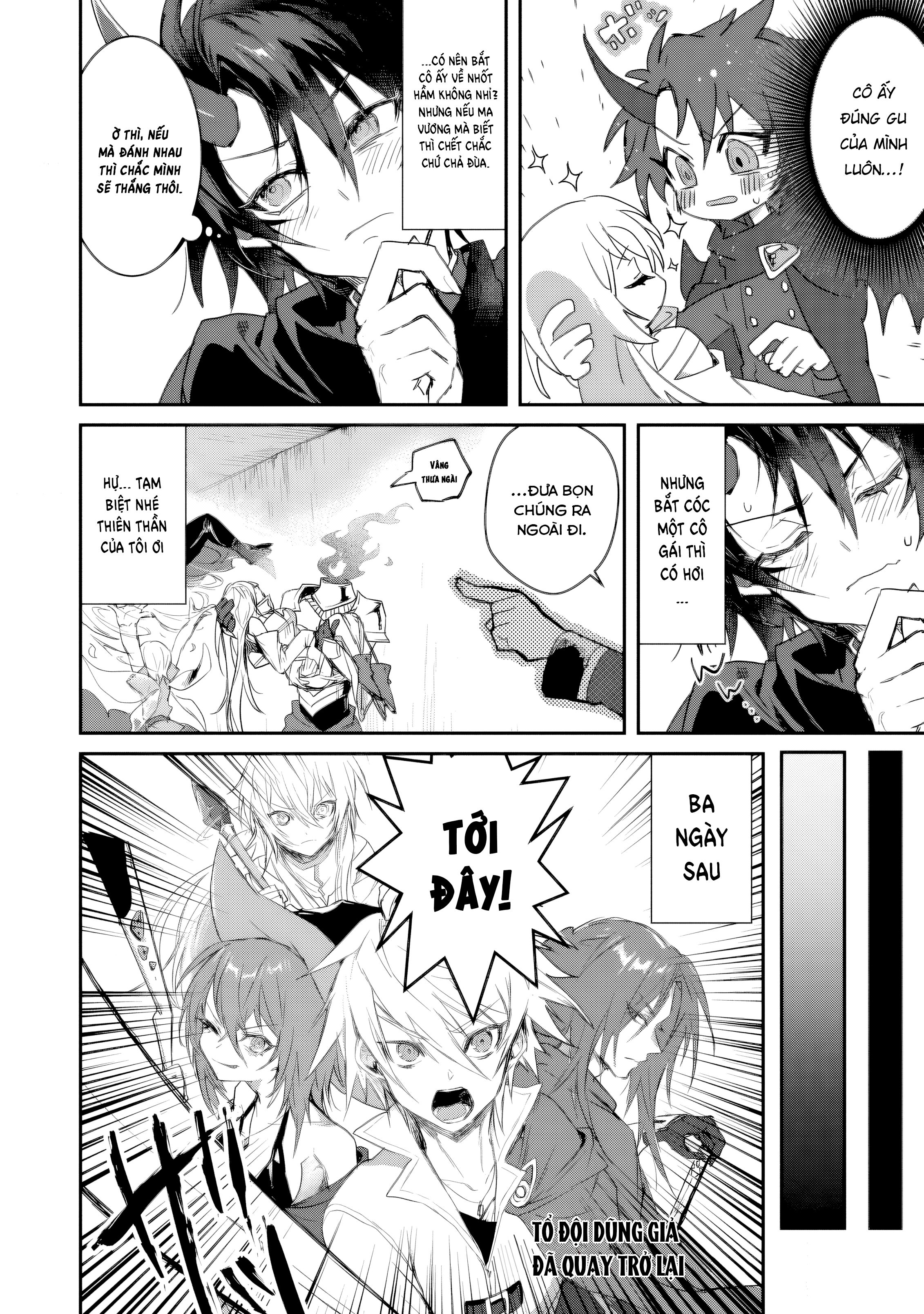 Yuusha Party ni Kawaii Ko ga Ita no de, Kokuhaku Shite Mita Chuyển sinh, tôi trở thành trùm canh cửa trong quân đội Ma Vương 第9页