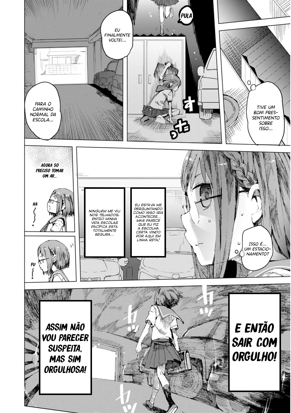 Chio-chan no Tsuugakuro Porque a escola está bem ali 第34页