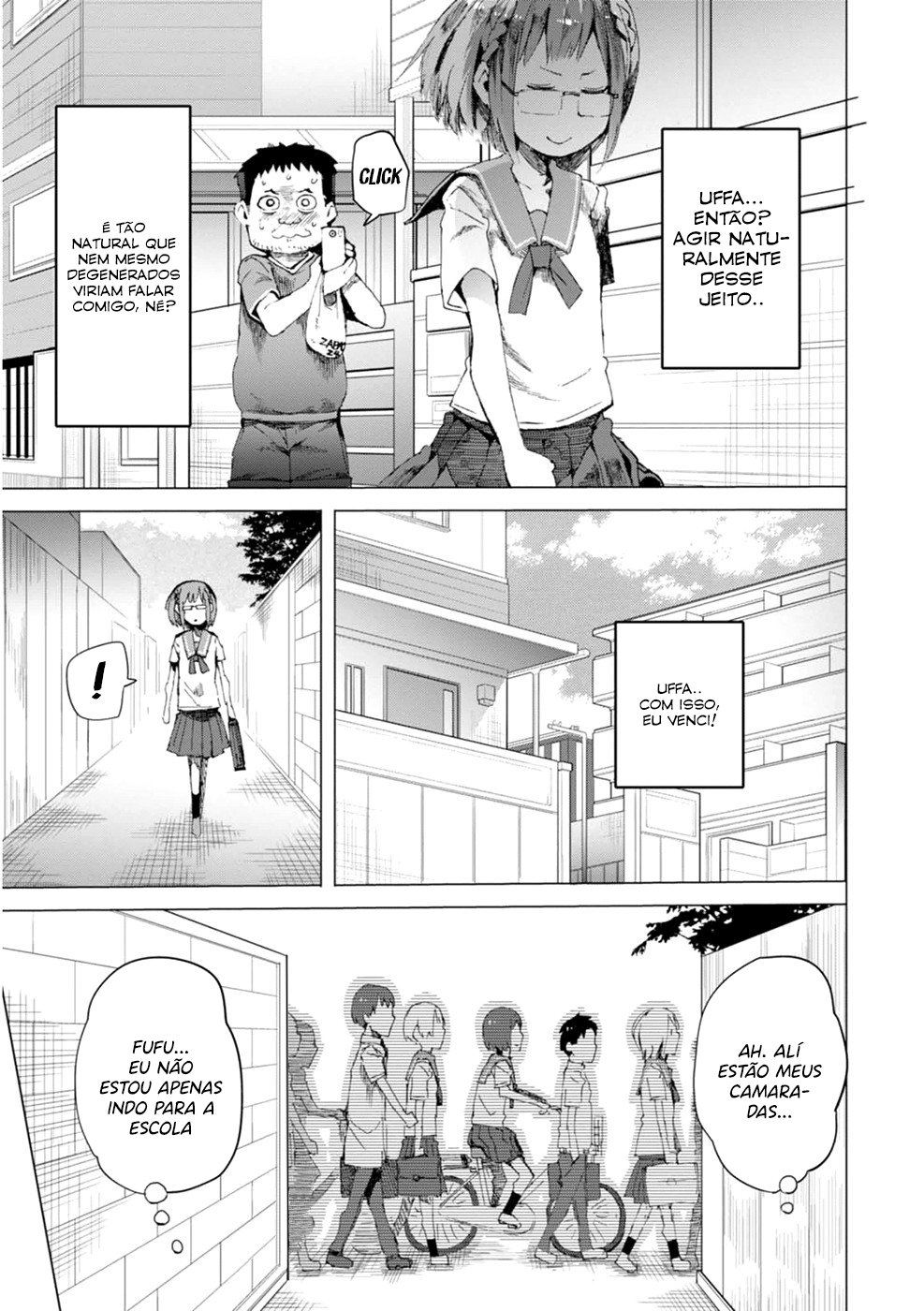 Chio-chan no Tsuugakuro Porque a escola está bem ali 第37页