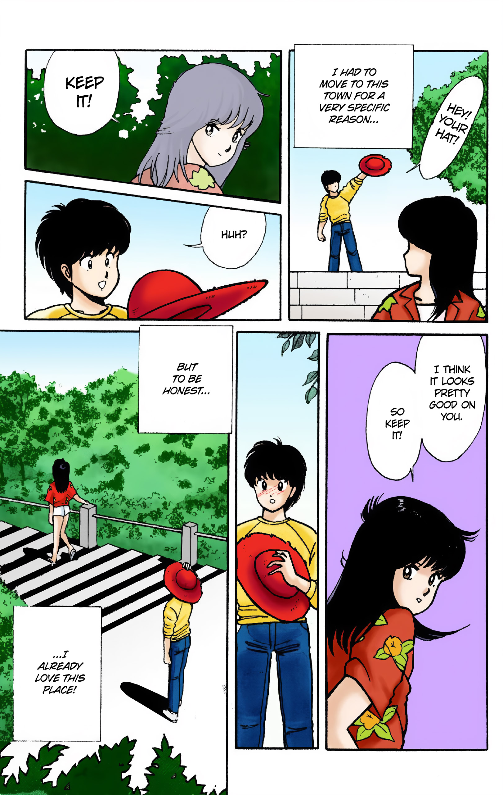 Kimagure Orange Road (Official Colored) The Red Straw Hat! 第14页