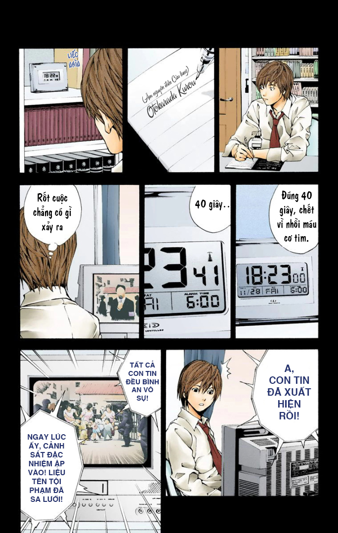 Death Note (Official Colored) Buồn chán 第34页