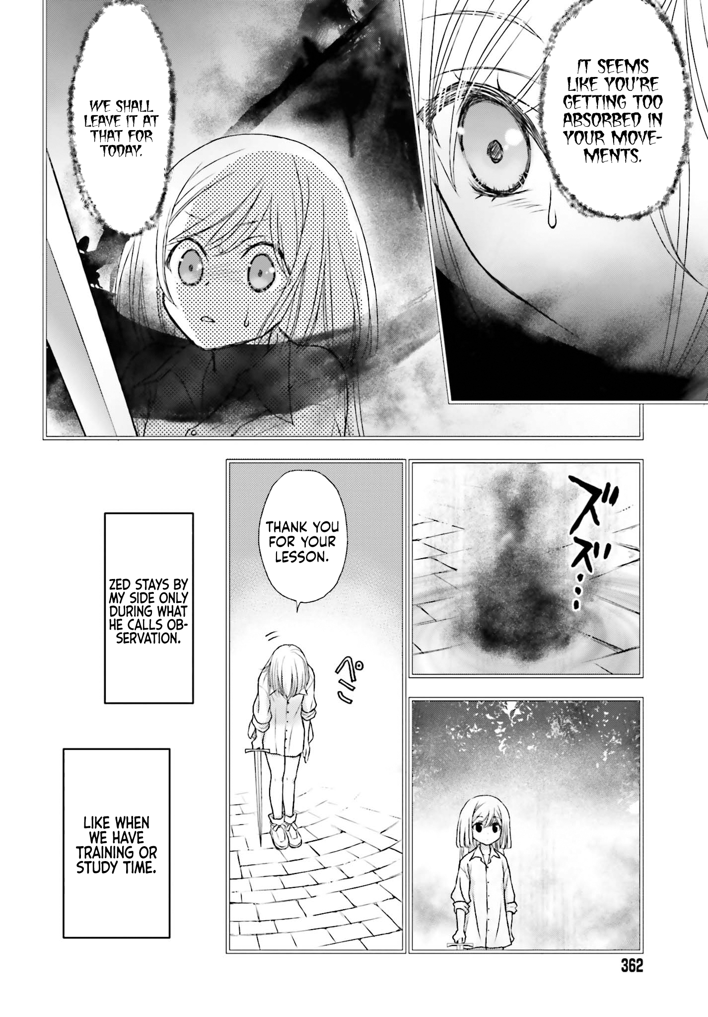 Shinigami ni Sodaterareta Shoujo wa Shikkoku no Tsurugi o Mune ni Idaku The Girl Set Loose in the Wild. 第5页