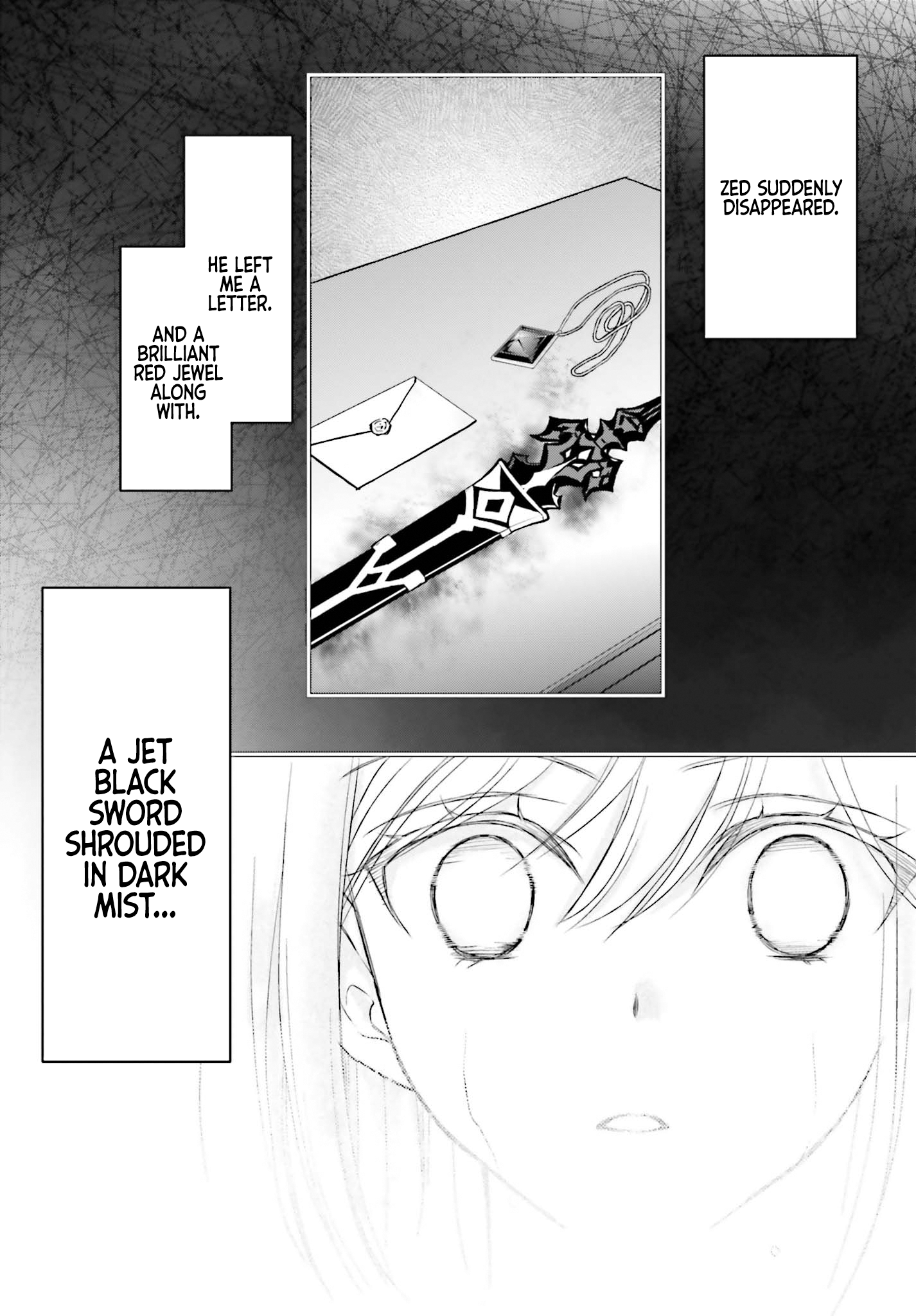 Shinigami ni Sodaterareta Shoujo wa Shikkoku no Tsurugi o Mune ni Idaku The Girl Set Loose in the Wild. 第8页