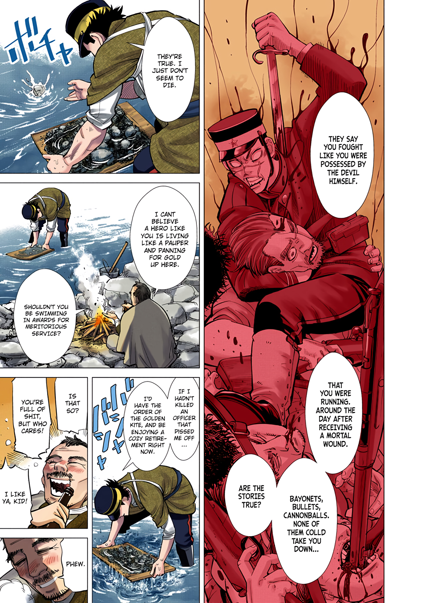 Golden Kamuy (Official Colored) Sugimoto the Immortal 第14页