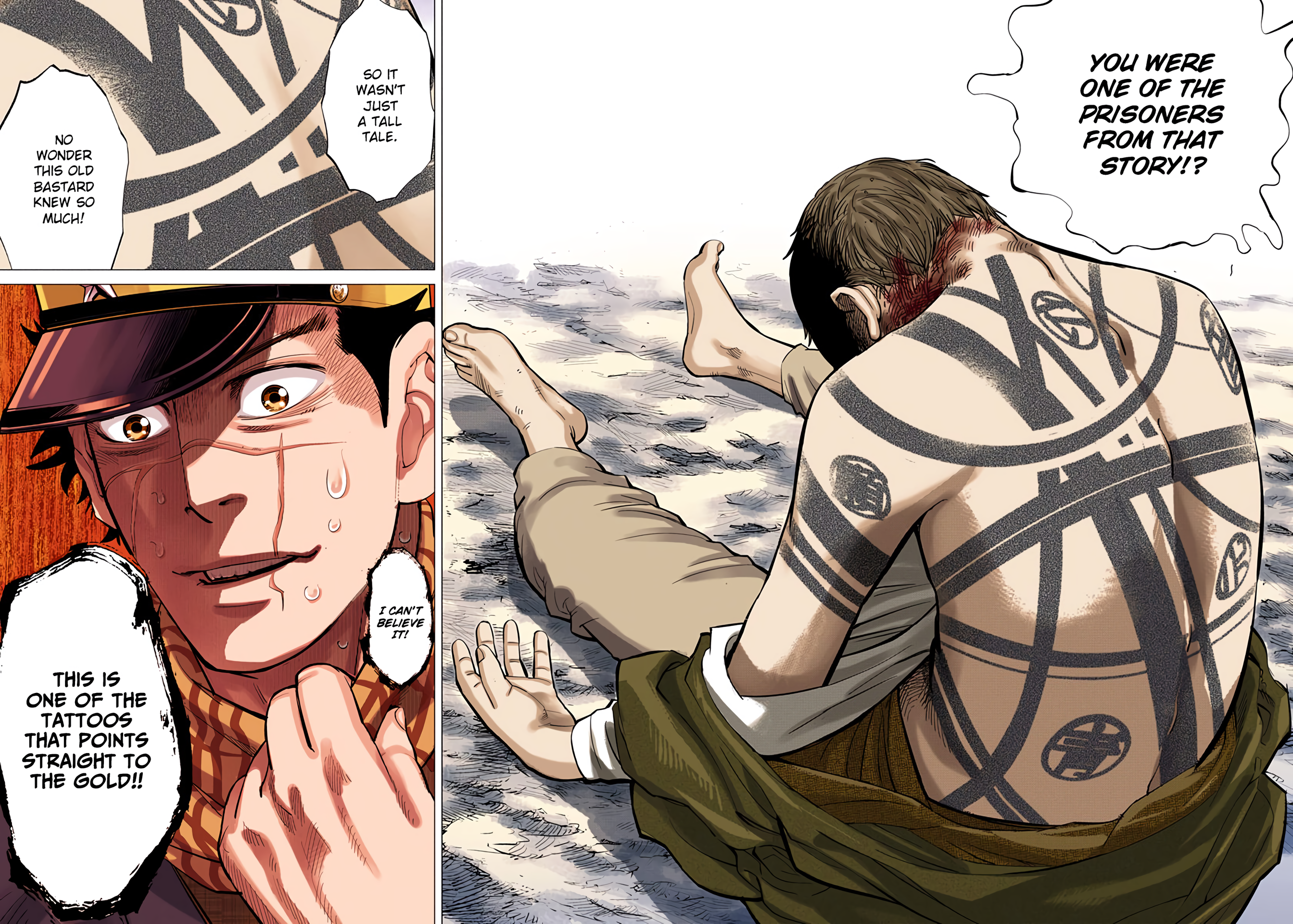Golden Kamuy (Official Colored) Sugimoto the Immortal 第35页