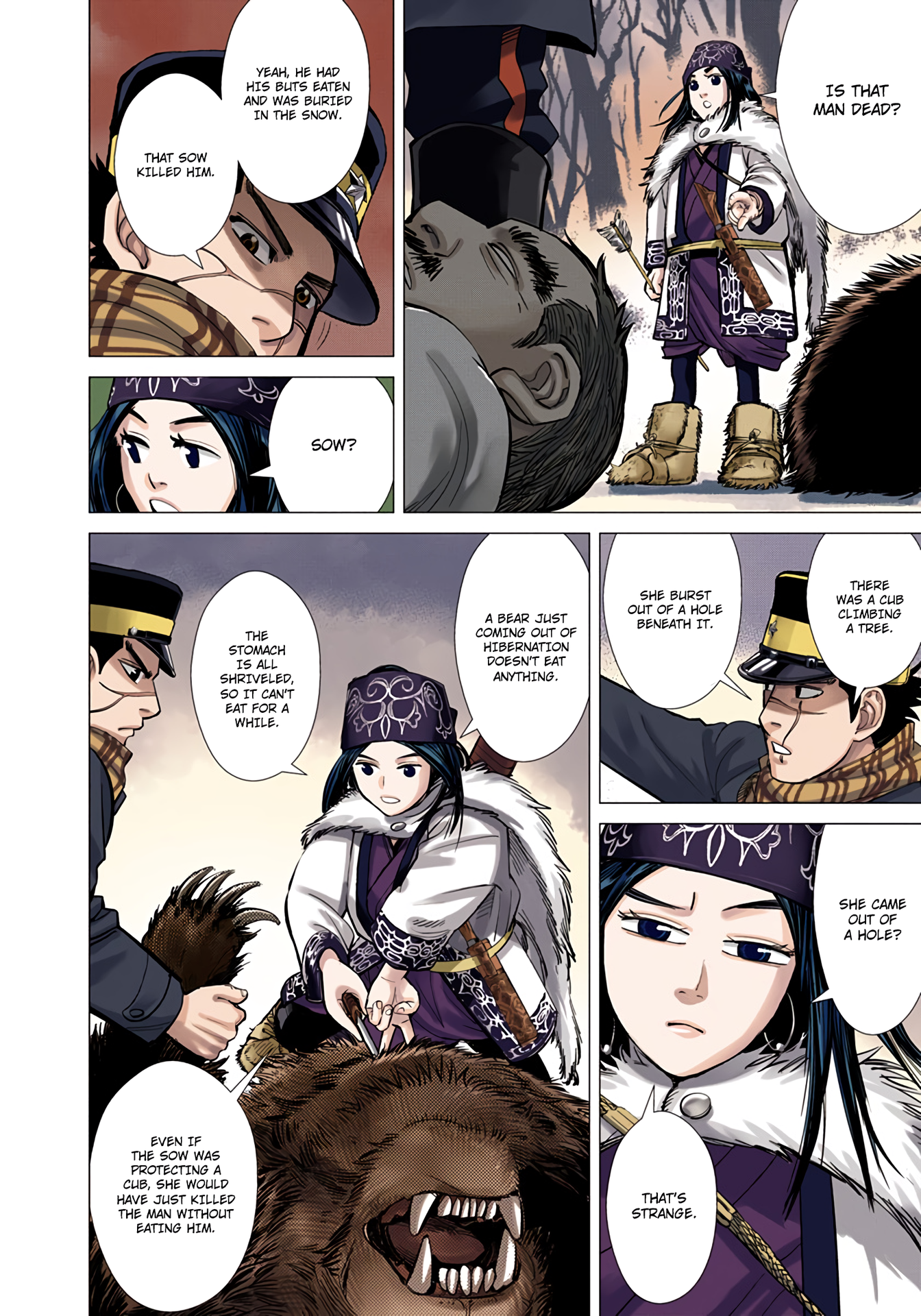 Golden Kamuy (Official Colored) Sugimoto the Immortal 第44页