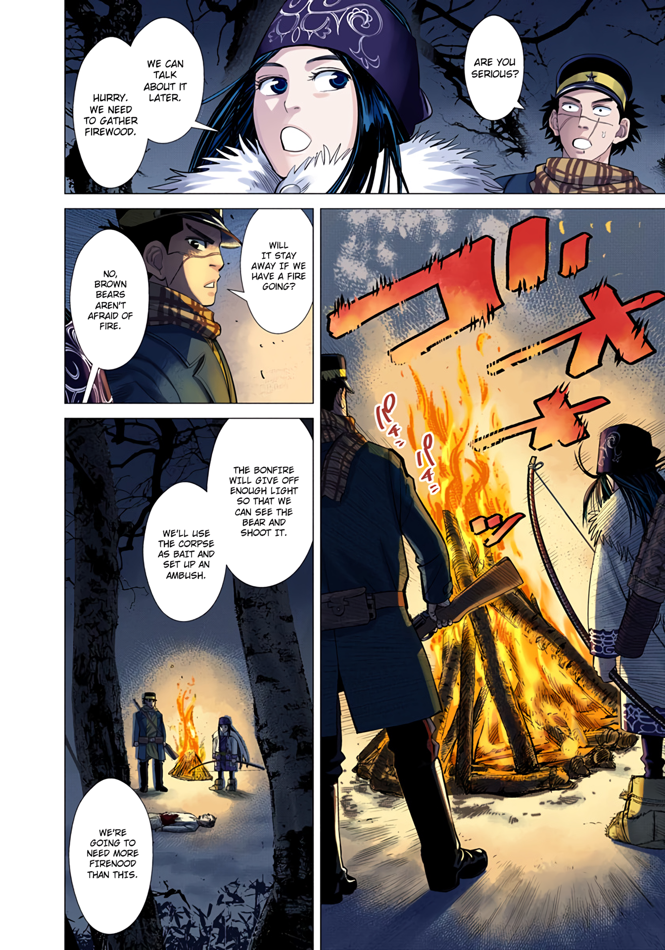 Golden Kamuy (Official Colored) Sugimoto the Immortal 第52页