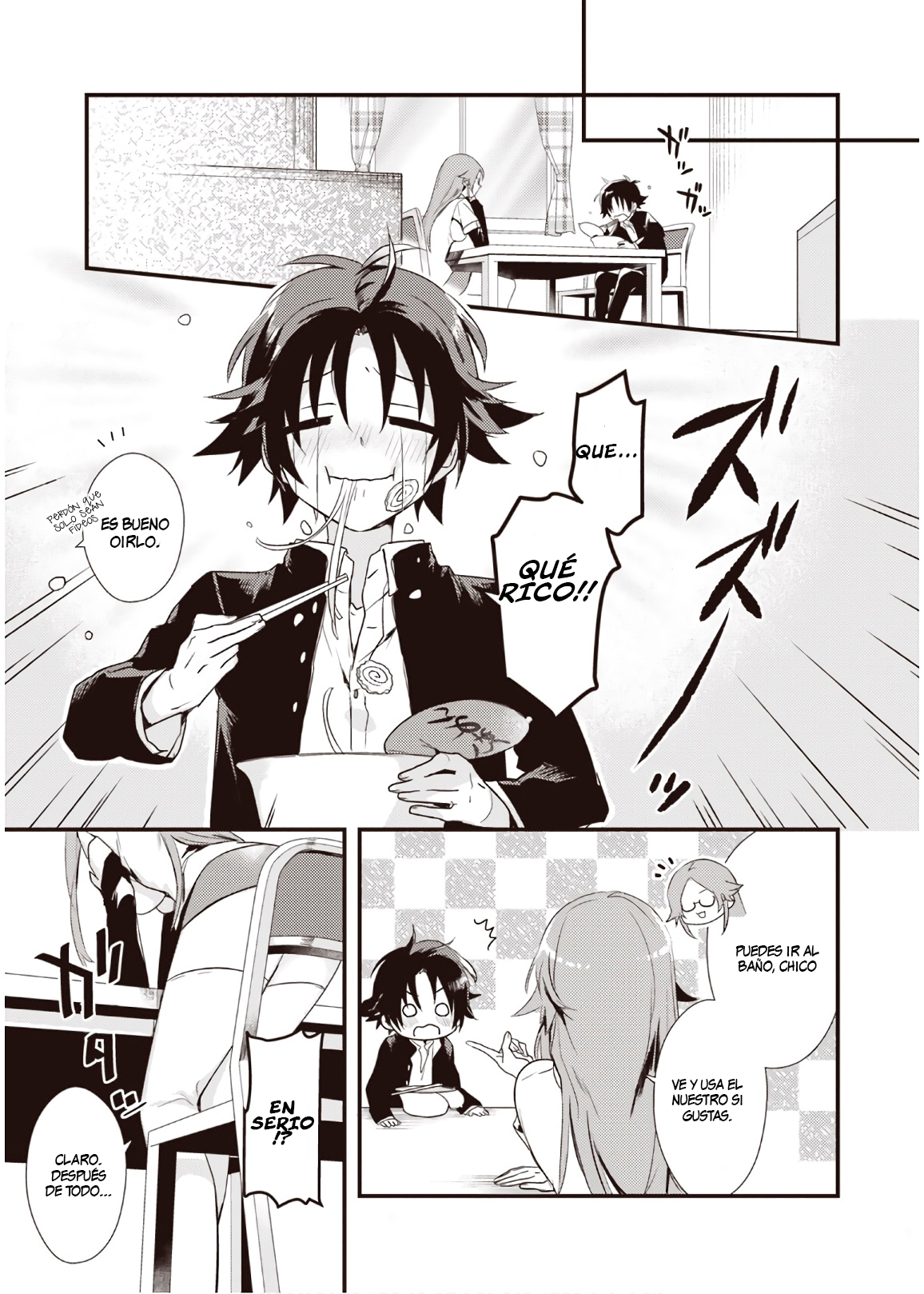 Megami-ryou no Ryoubo-kun Koushi se Vuelve Toda una Madre 第9页