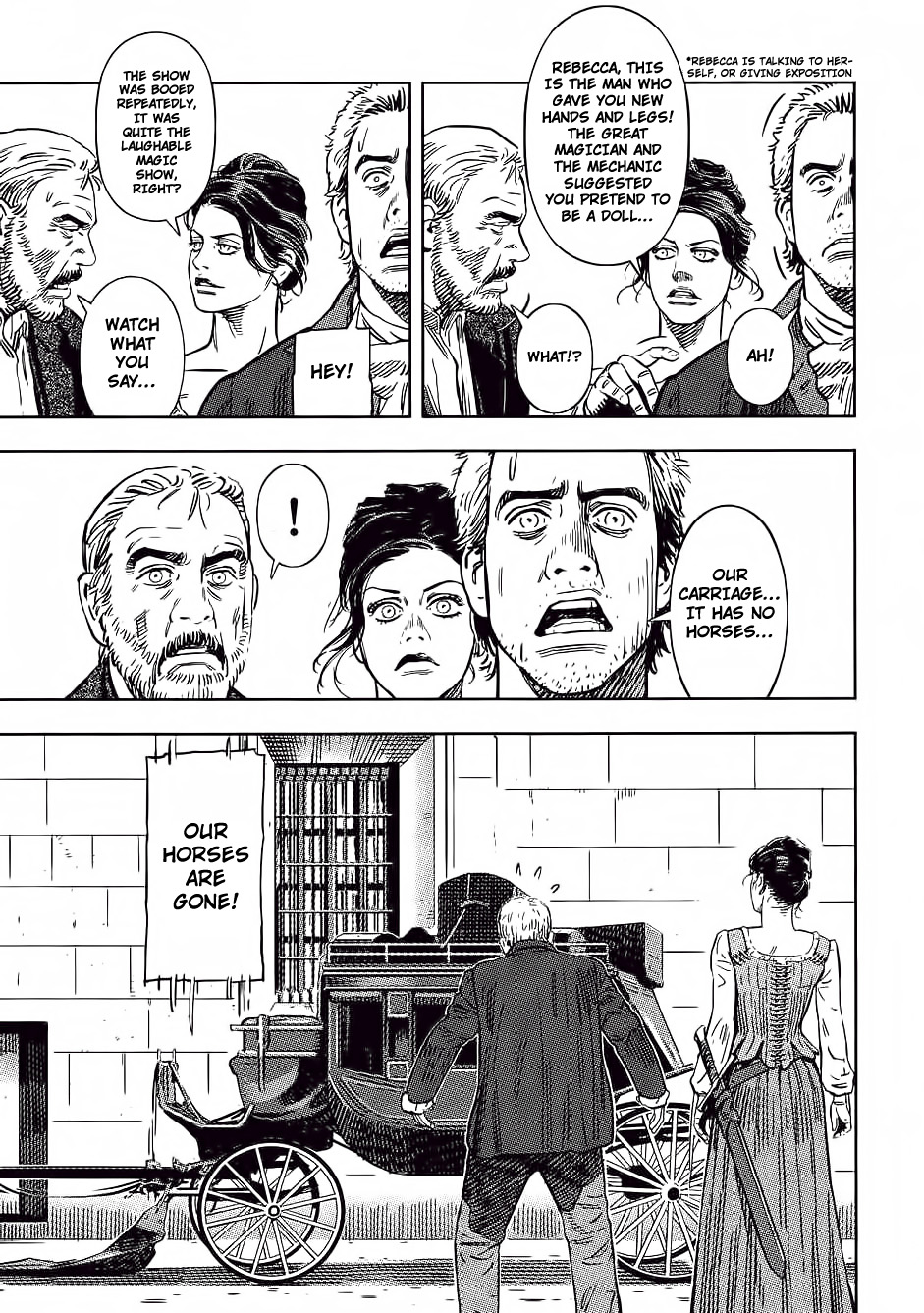 Oldman The criminal who escaped a year ago 第28页