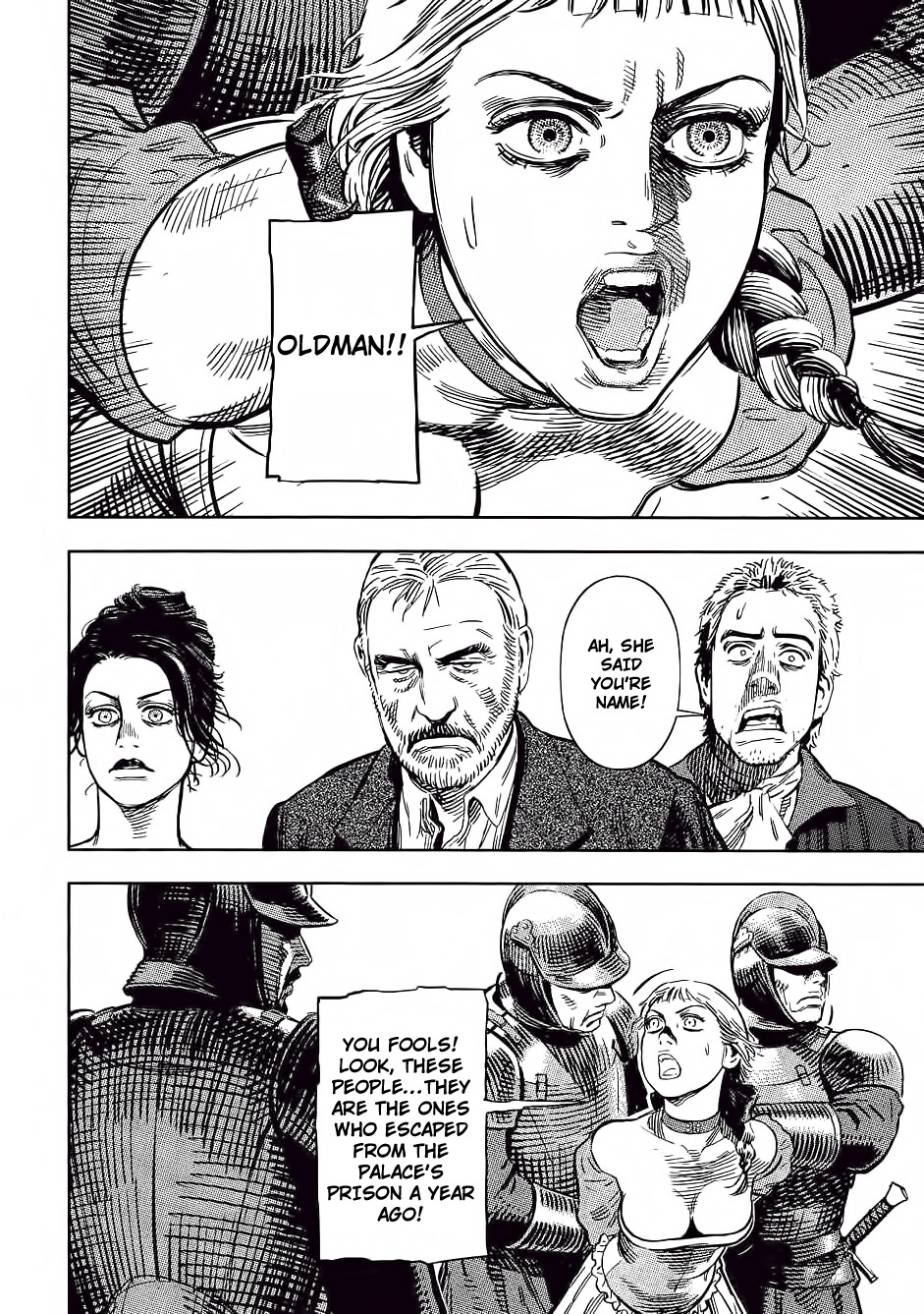 Oldman The criminal who escaped a year ago 第35页