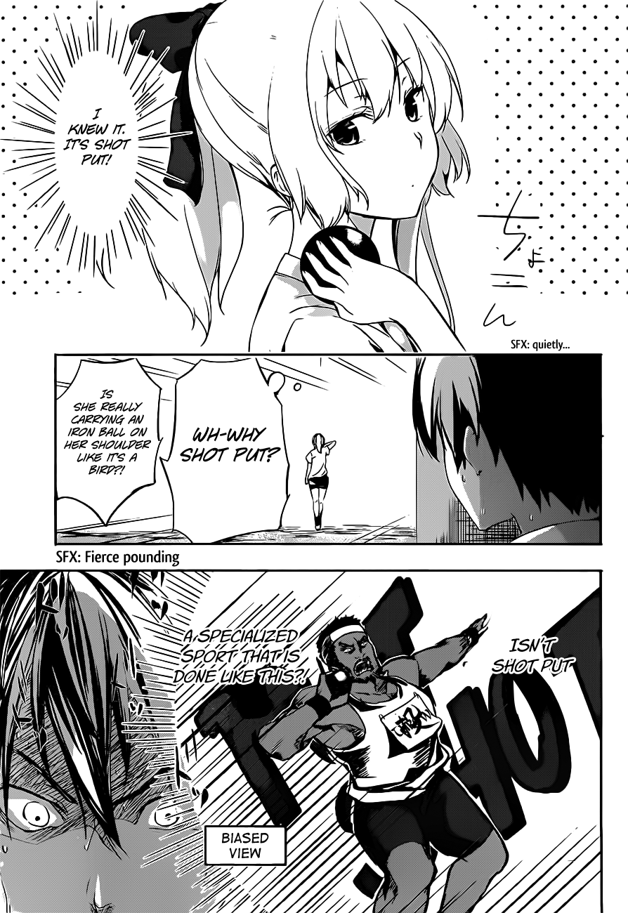 Yuizaki-san wa Nageru! Yuizaki-san throws a shot 第16页