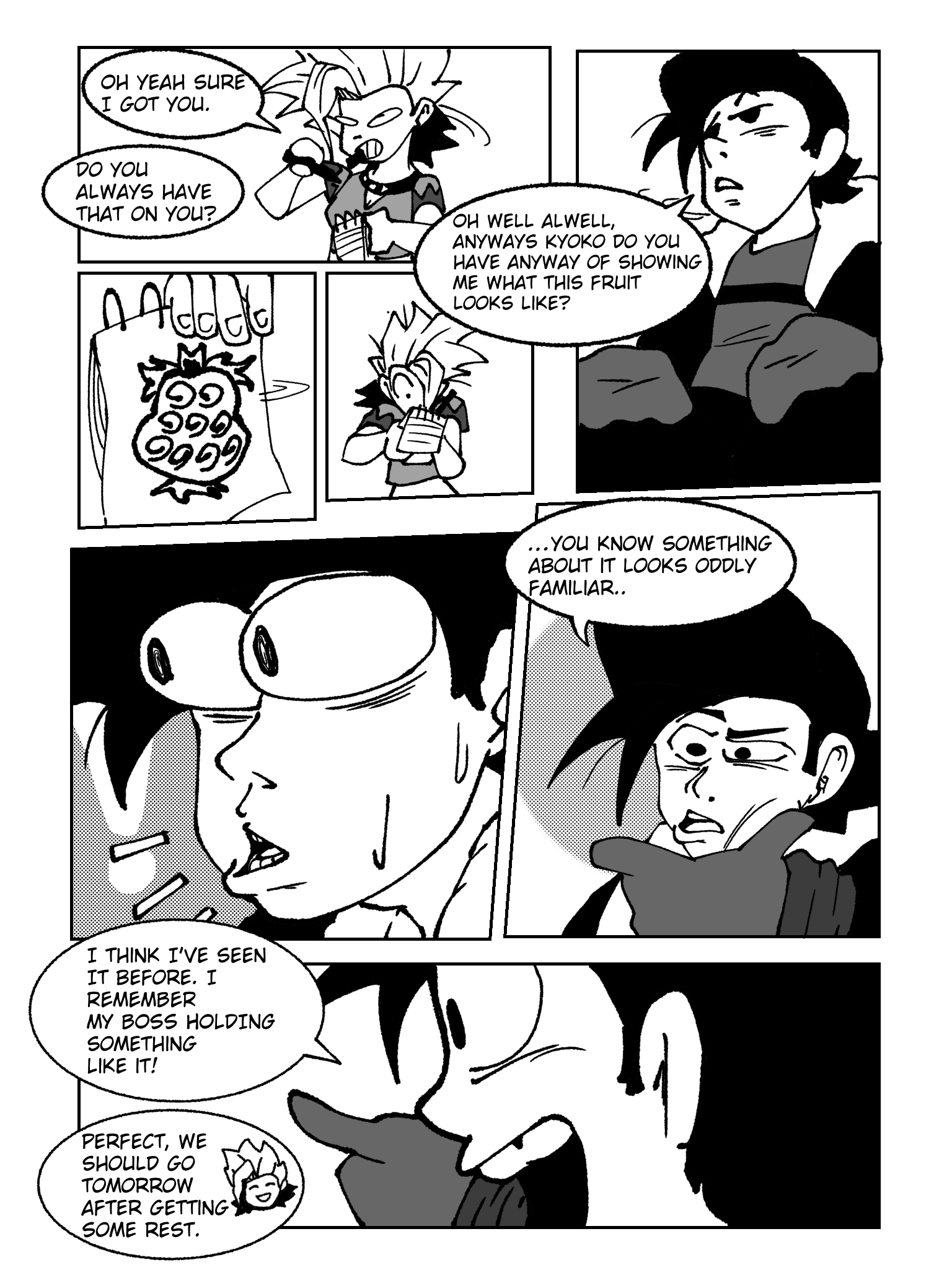 Jama-Rama(original webcomic) The Mechanic and the Fruit 第4页