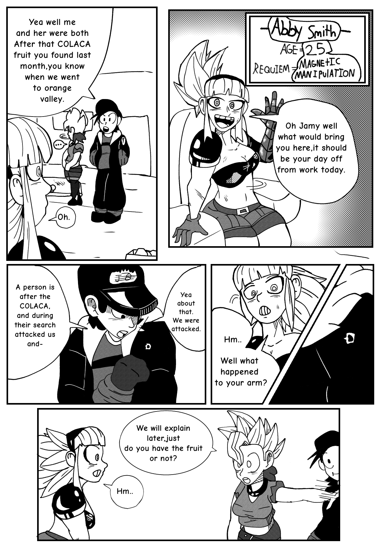 Jama-Rama(original webcomic) The Mechanic and the Fruit 第9页