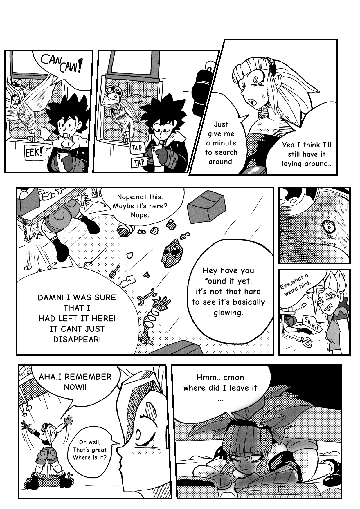 Jama-Rama(original webcomic) The Mechanic and the Fruit 第10页