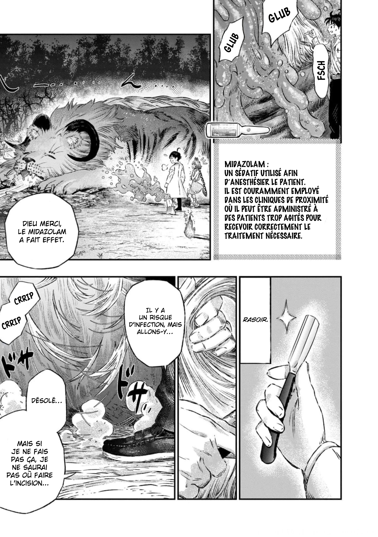 Koudo ni Hattatsu Shita Igaku wa Mahou to Kubetsu ga Tsukanai Anaphylaxie et antigènes 第36页