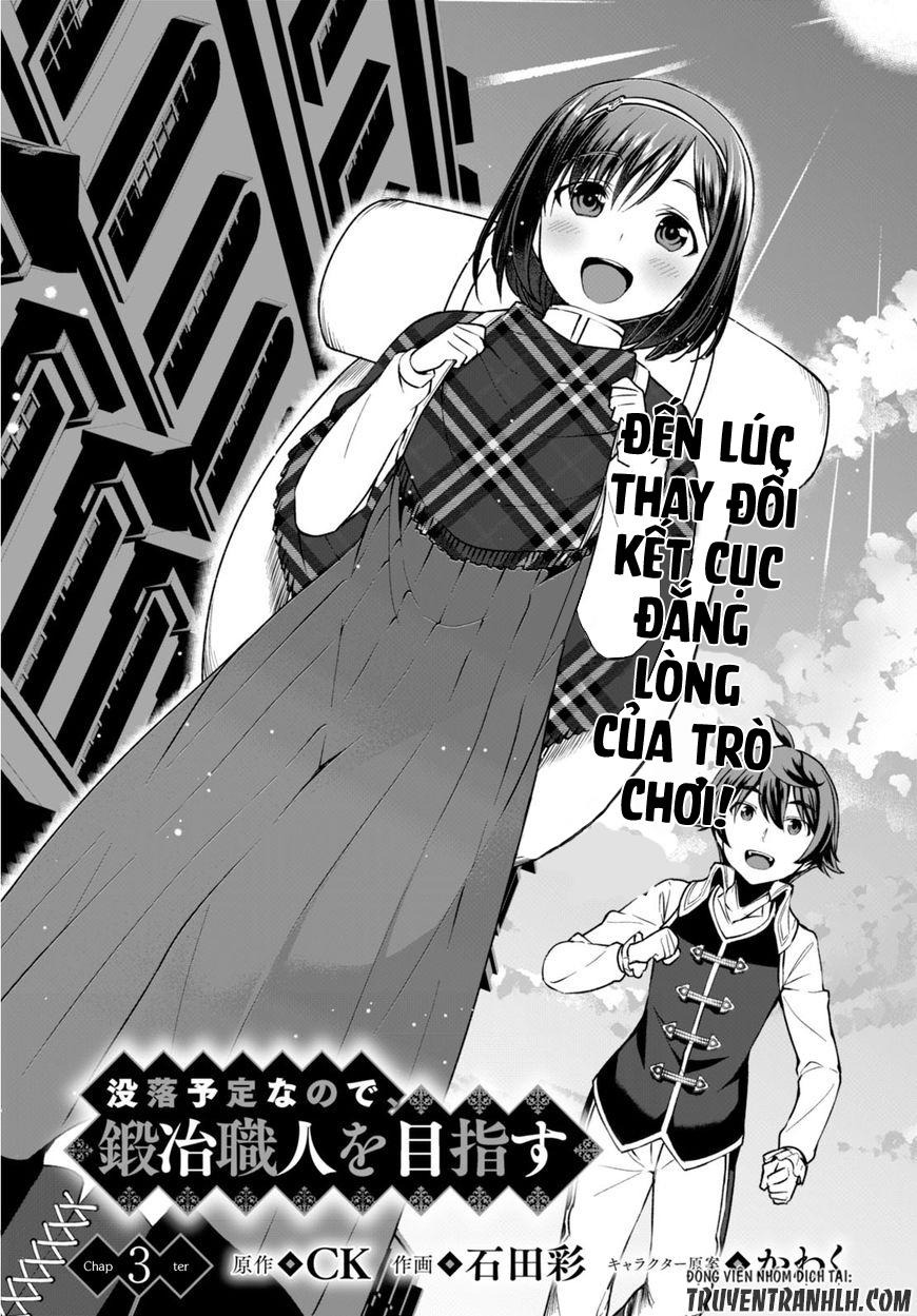 Botsuraku Yotei Nanode, Kajishokunin o Mezasu Vol. 1 Ch. 3 第2页