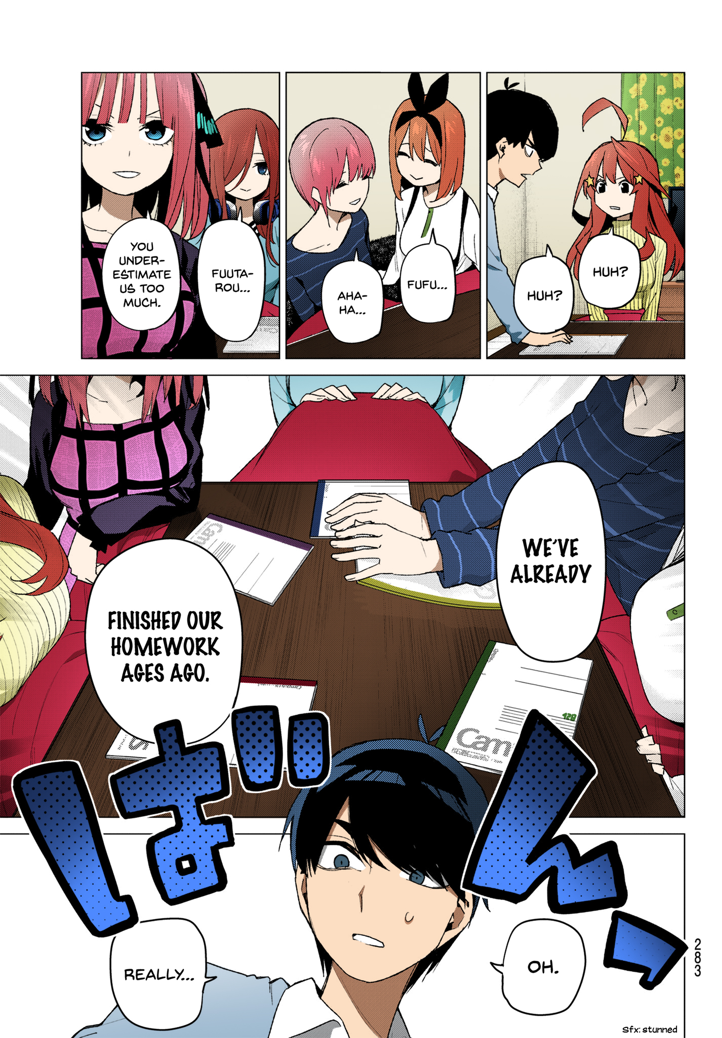 5Toubun no Hanayome (Fan Colored) Good Work Today ① 第7页