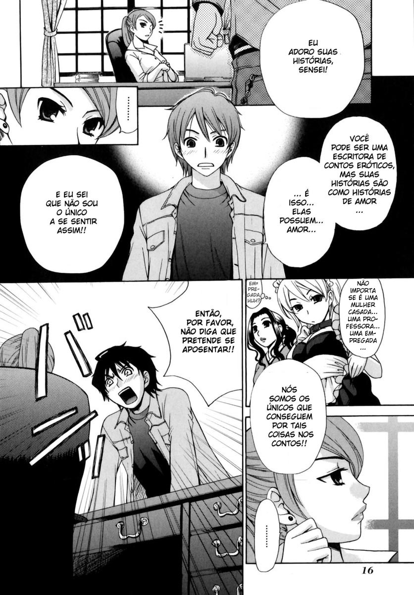 Kanojo wa Kannou Shousetsuka Ela é uma escritora de contos eróticos 第19页