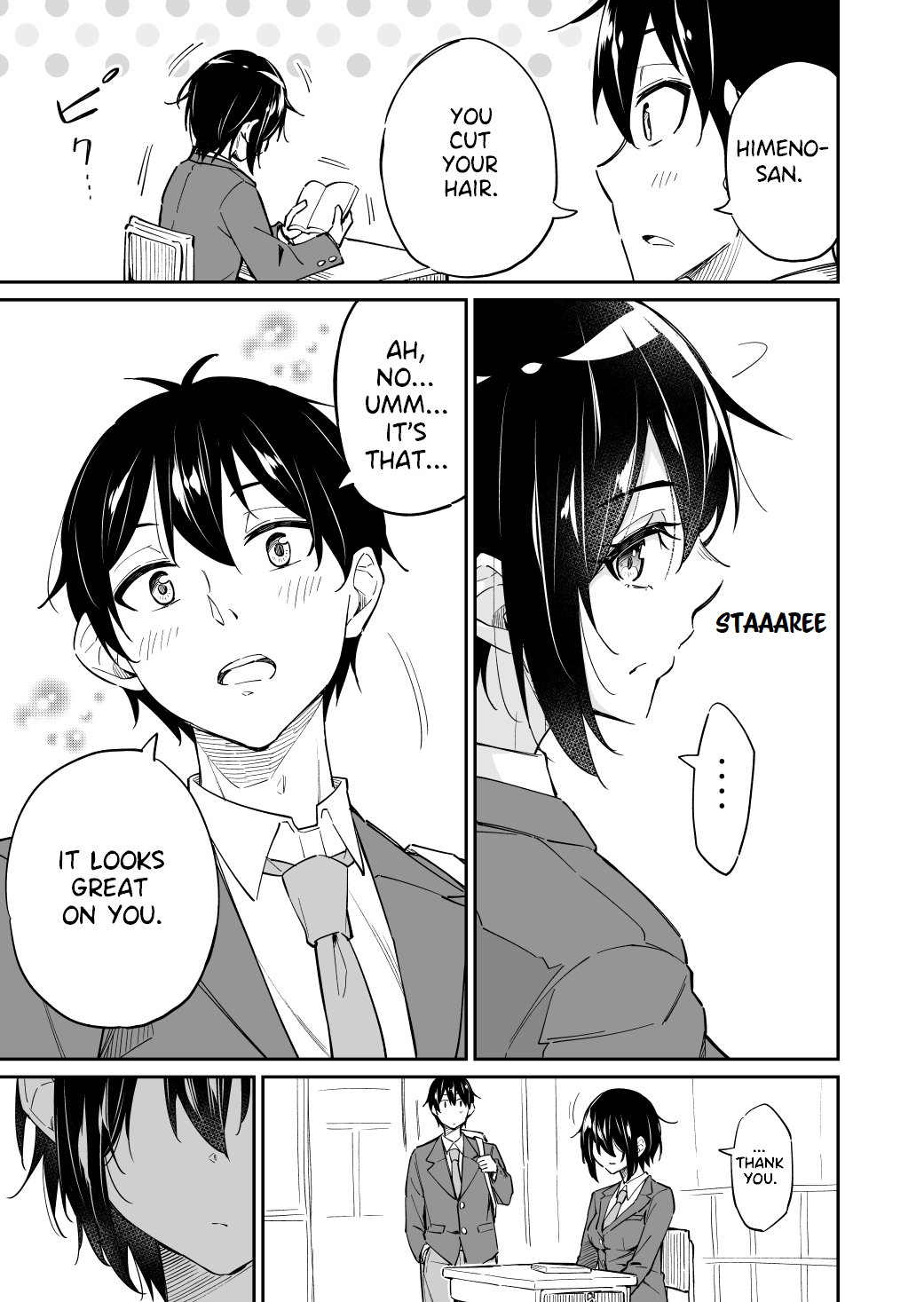 Cutting Her Hair After Finding out That the Person She Likes, Likes Short Cuts 第8页