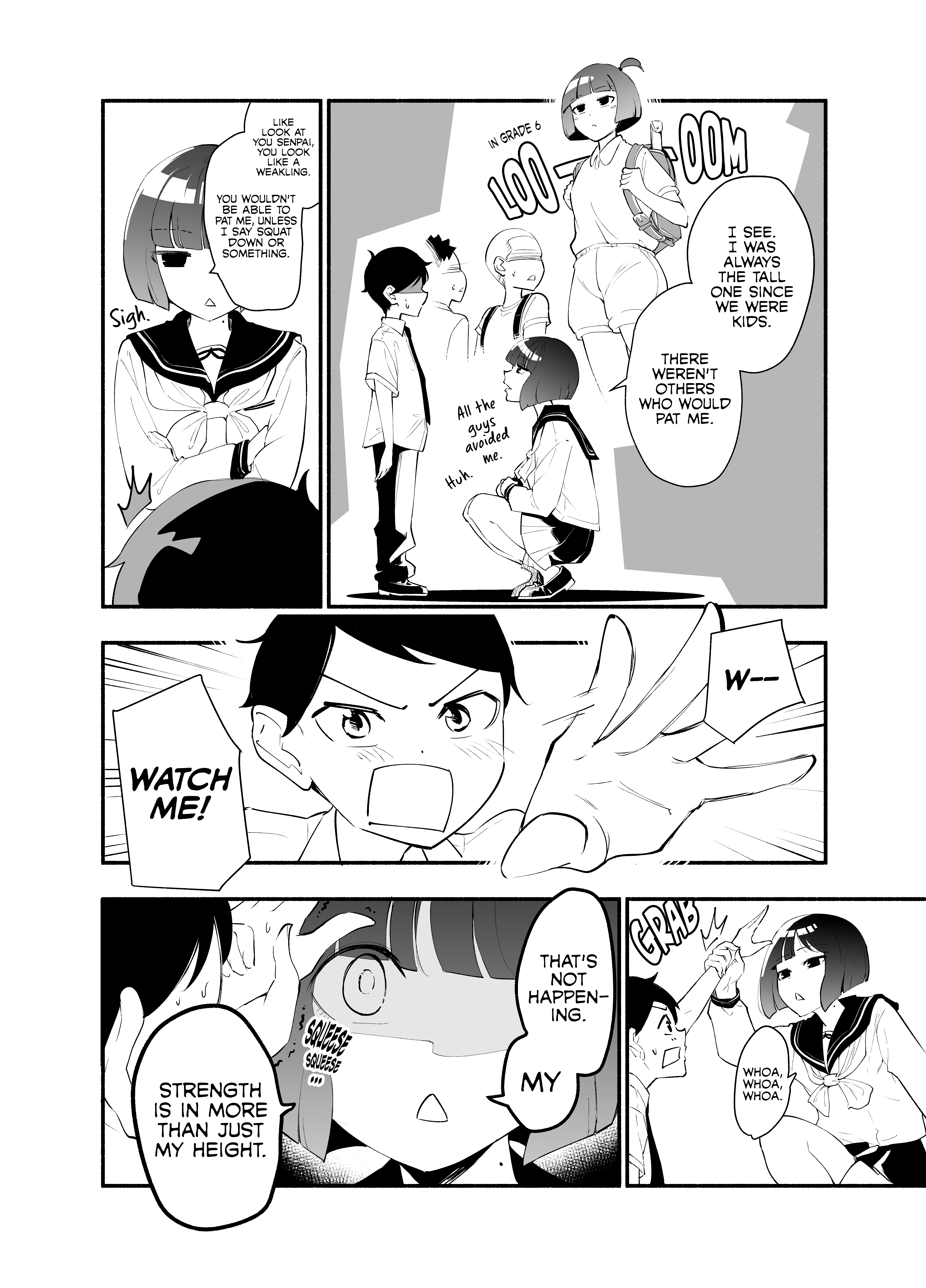 Koushinchou no Kouhai ♀ to Teishinchou no Senpai ♂ ga Ren'ai ni Hatten Suru made 第4页