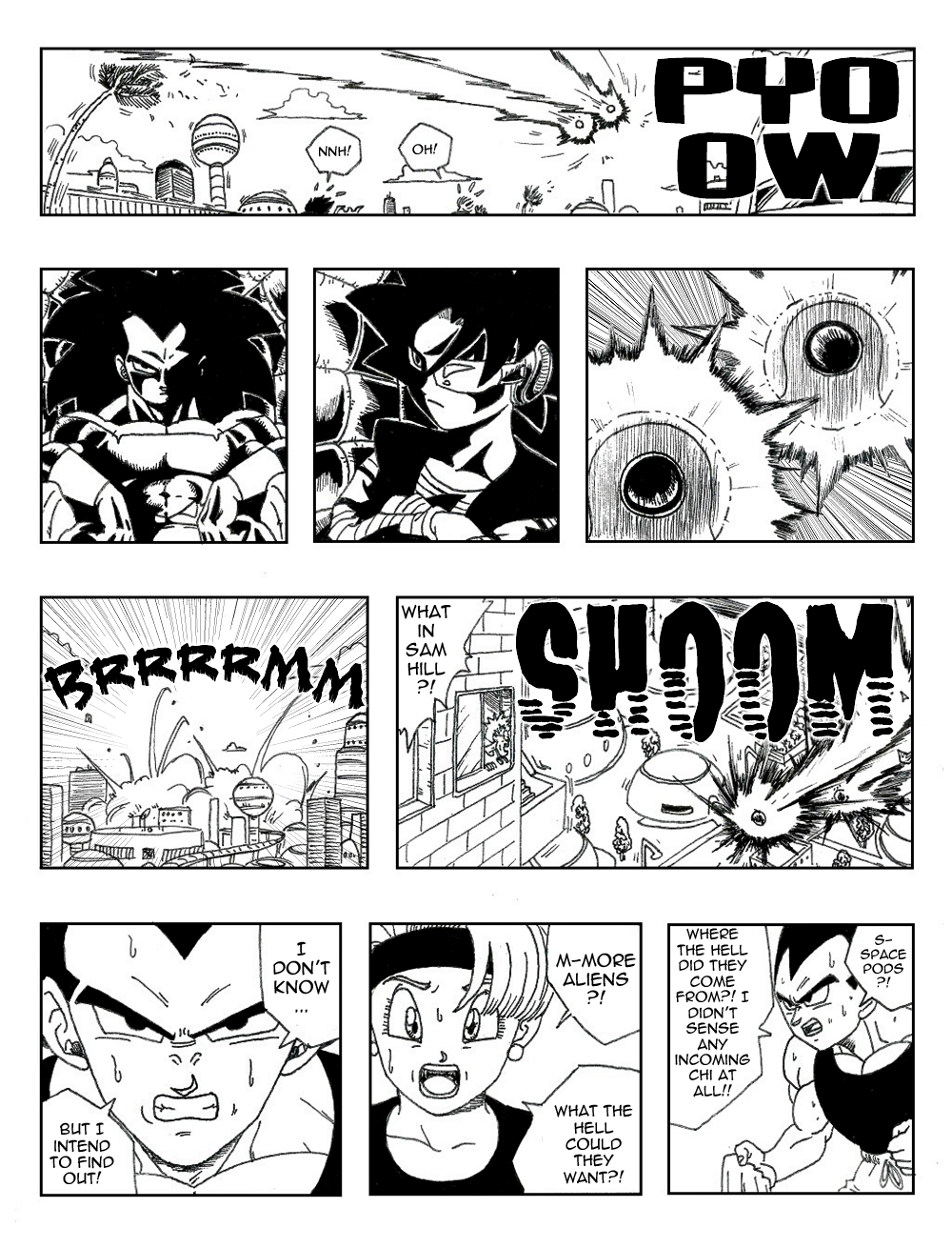 Dragon Ball New Age (Doujinshi) The Mysterious Saiyans 第3页