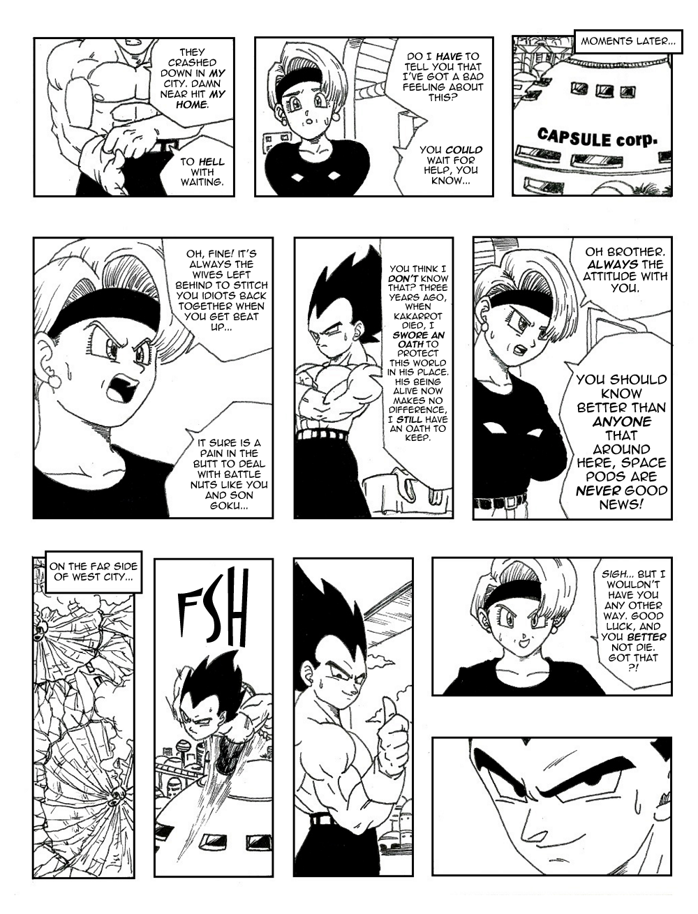 Dragon Ball New Age (Doujinshi) The Mysterious Saiyans 第4页