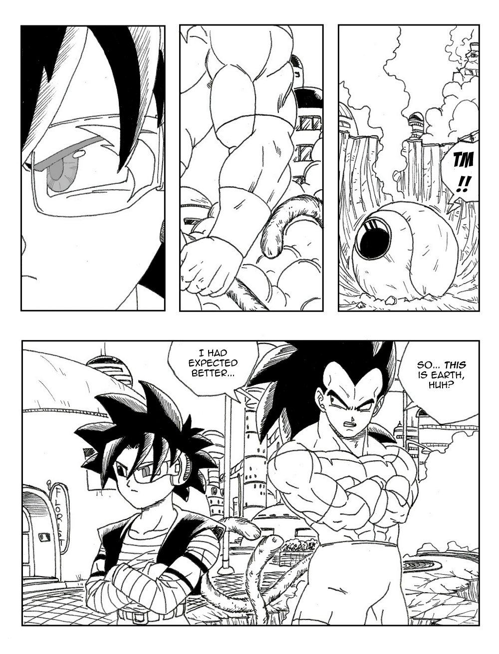 Dragon Ball New Age (Doujinshi) The Mysterious Saiyans 第5页