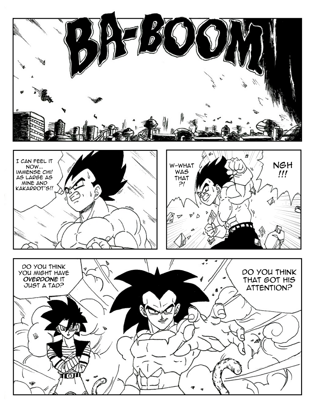 Dragon Ball New Age (Doujinshi) The Mysterious Saiyans 第7页