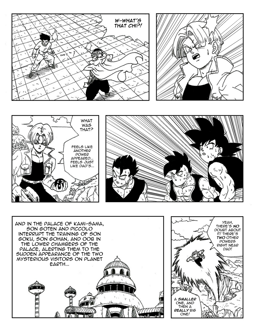 Dragon Ball New Age (Doujinshi) The Mysterious Saiyans 第8页