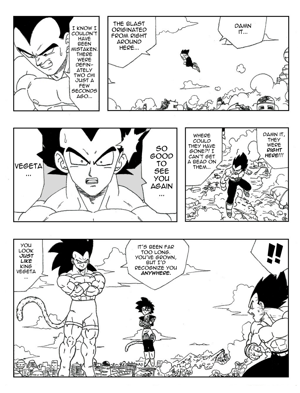 Dragon Ball New Age (Doujinshi) The Mysterious Saiyans 第9页