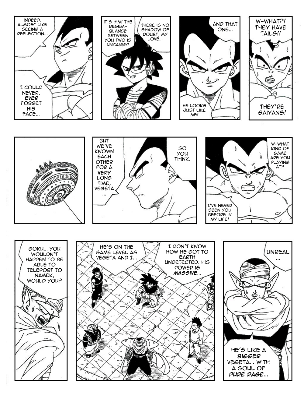 Dragon Ball New Age (Doujinshi) The Mysterious Saiyans 第10页