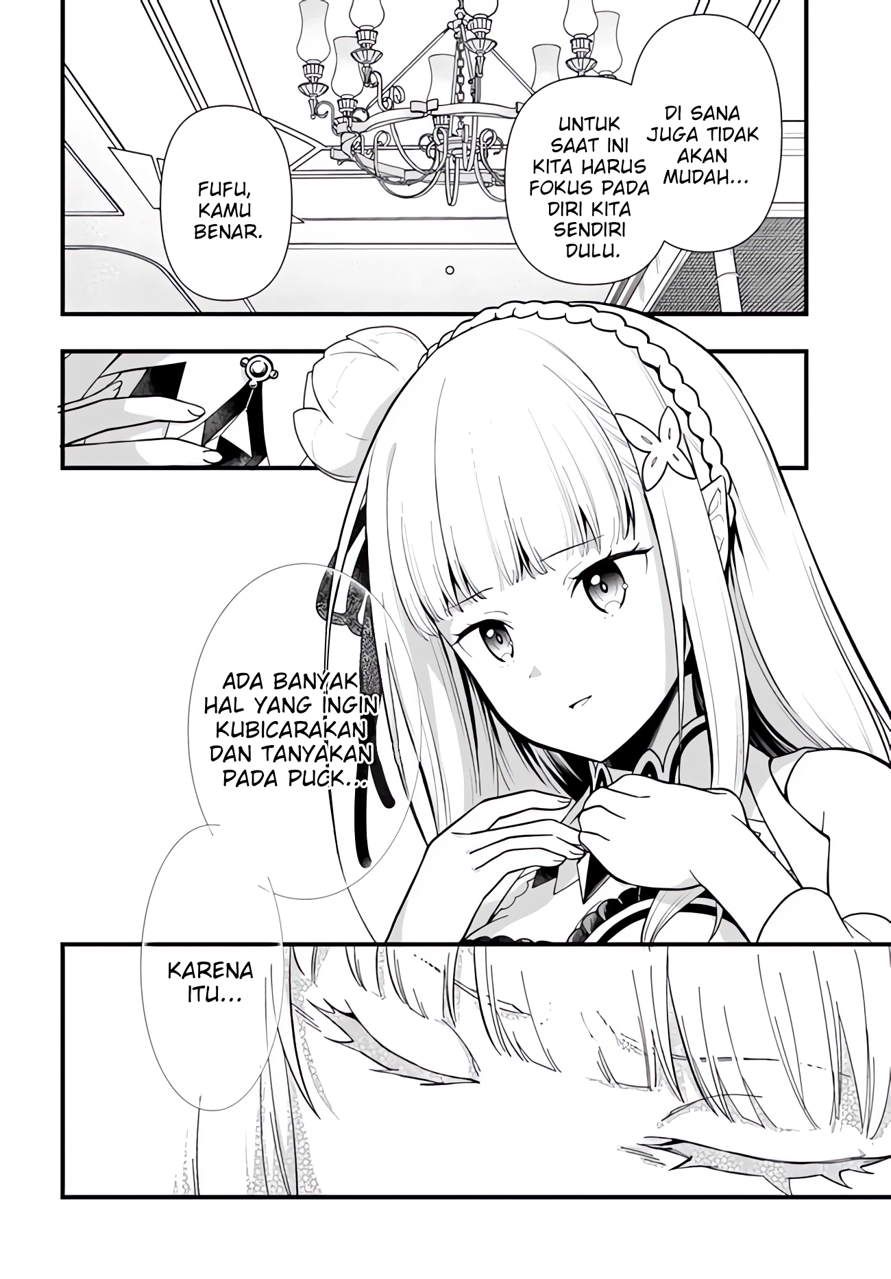 Re:Zero kara Hajimeru Isekai Seikatsu: Dai 5-shou—Mizu no Miyako to Eiyuu no Uta Menuju Kota Bendungan, Priestella 第23页
