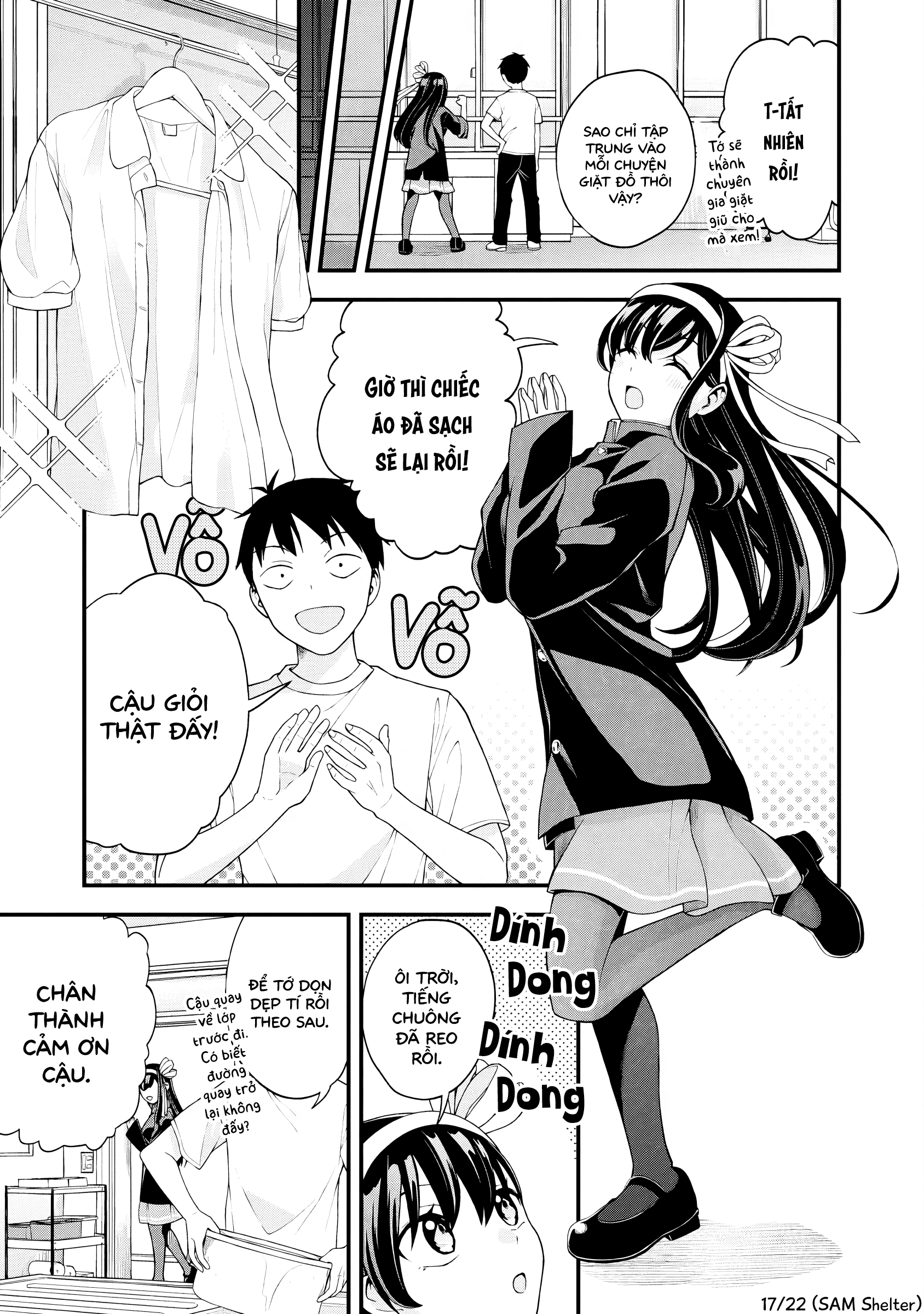 Hajimete no Ojou-sama Lần Đầu Giặt Đồ 第18页