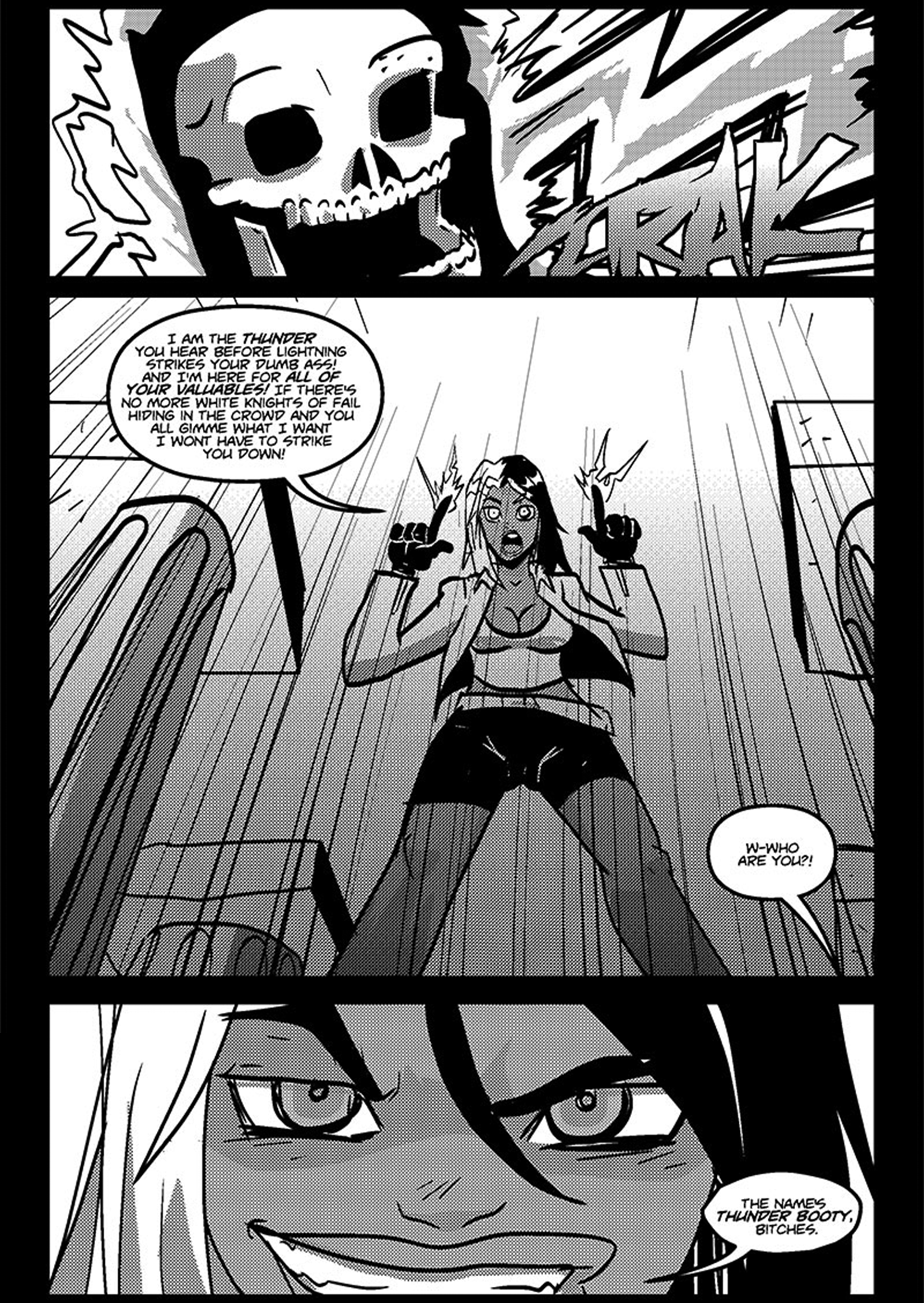 Mega Maiden Thunder Booty Strikes! 第3页