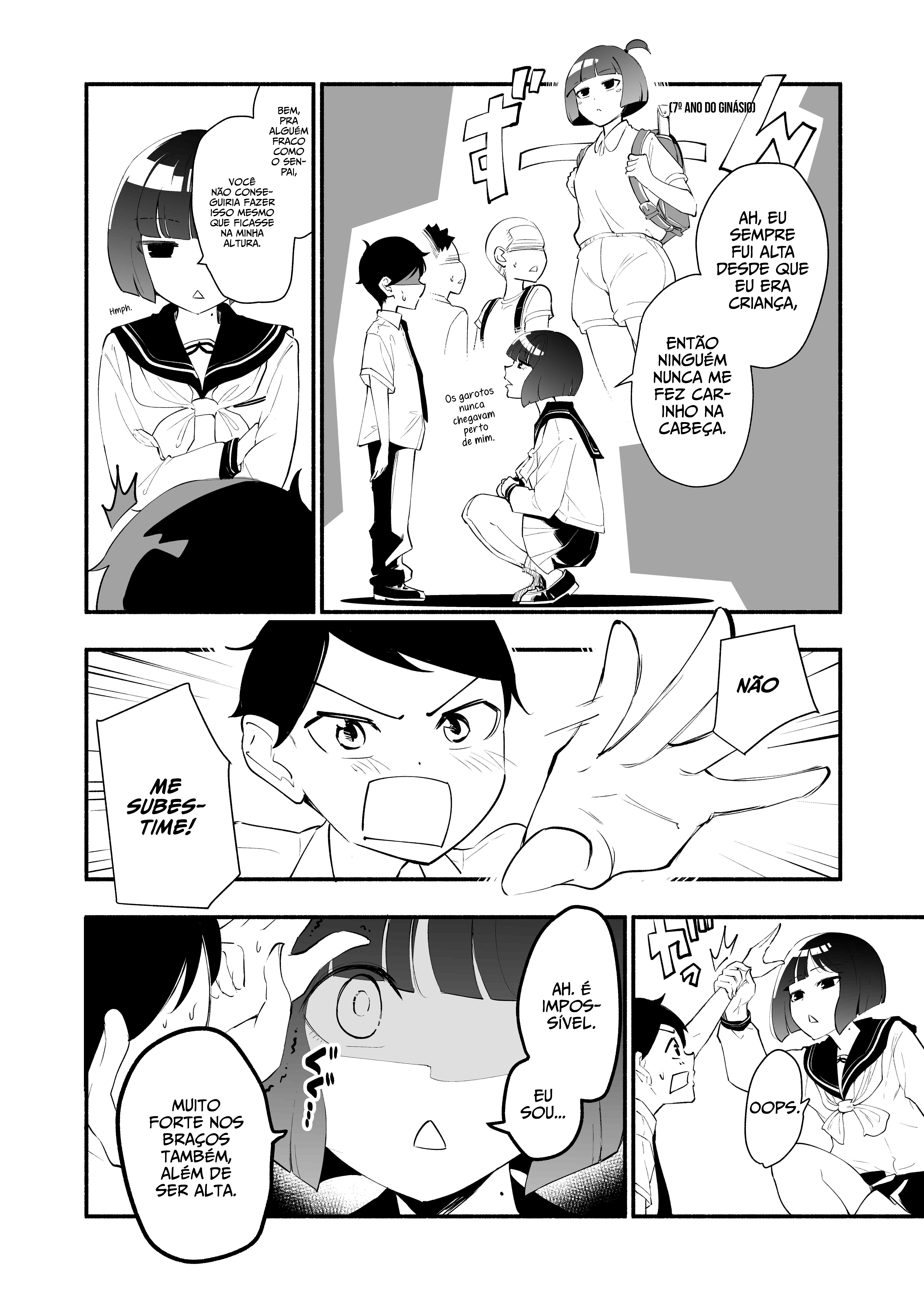 Koushinchou no Kouhai ♀ to Teishinchou no Senpai ♂ ga Ren'ai ni Hatten Suru made A Linda e Alta Kouhai 第4页